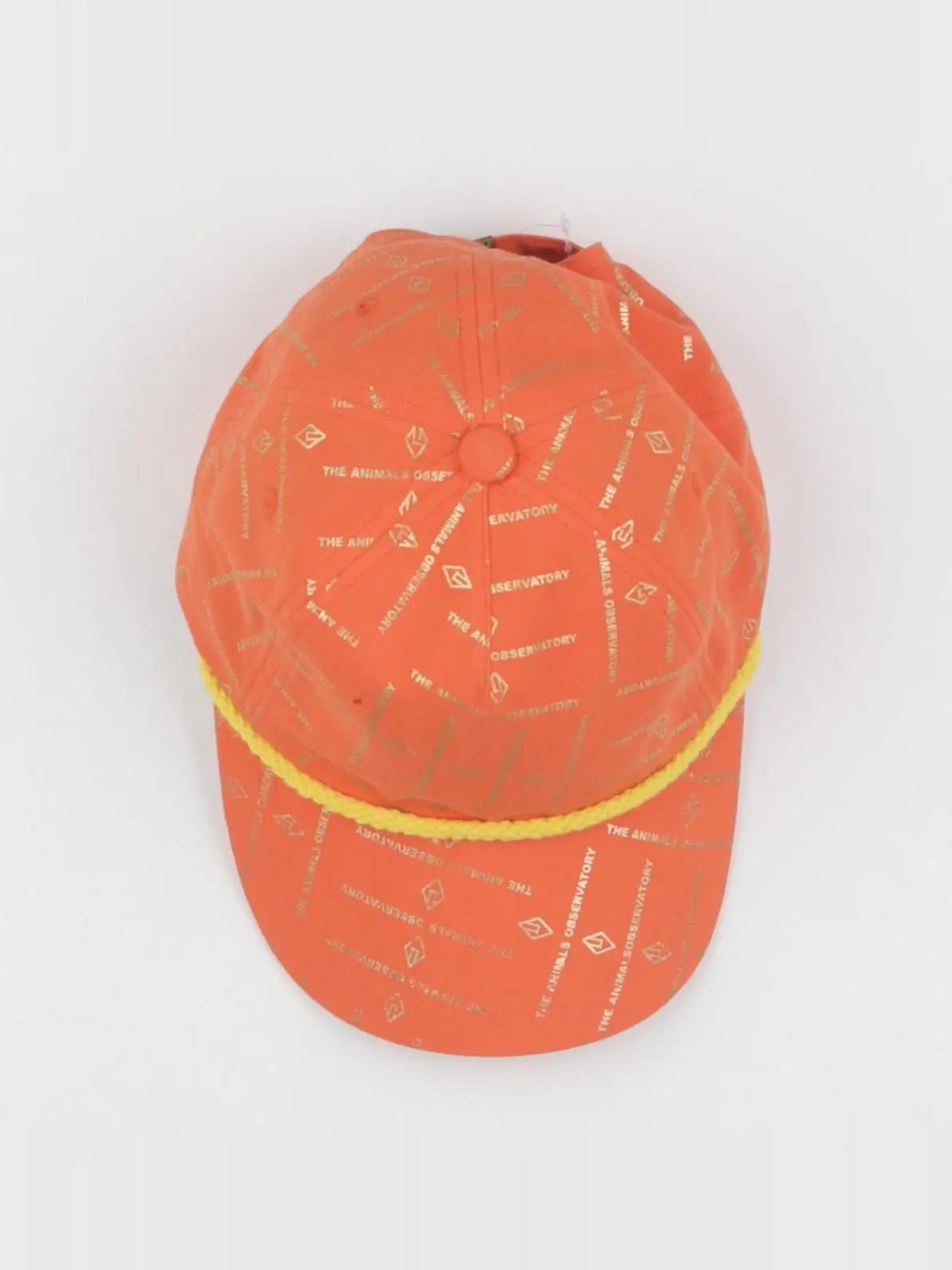 The animals observatory - casquette orange, or - 5/6 ans