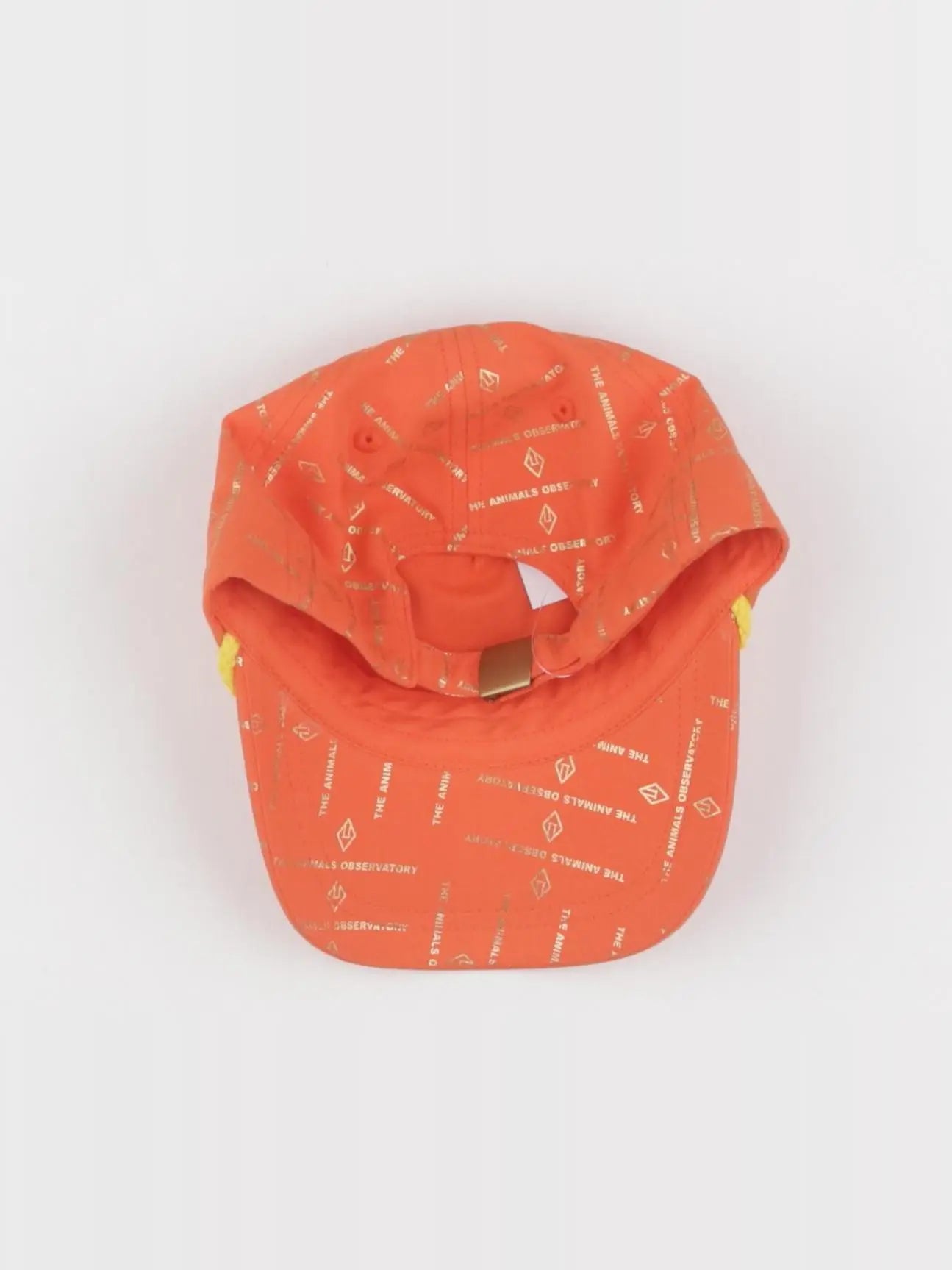 The animals observatory - casquette orange, or - 5/6 ans