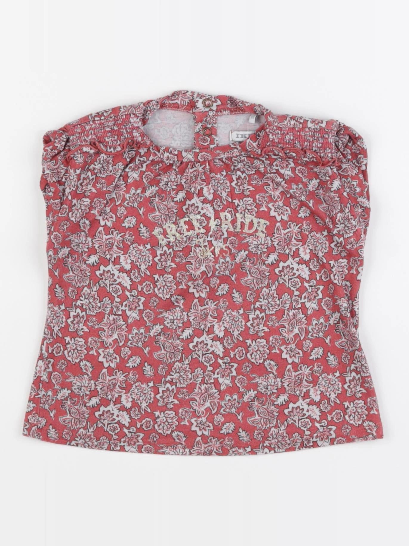 IKKS - tee-shirt rouge - 18 mois