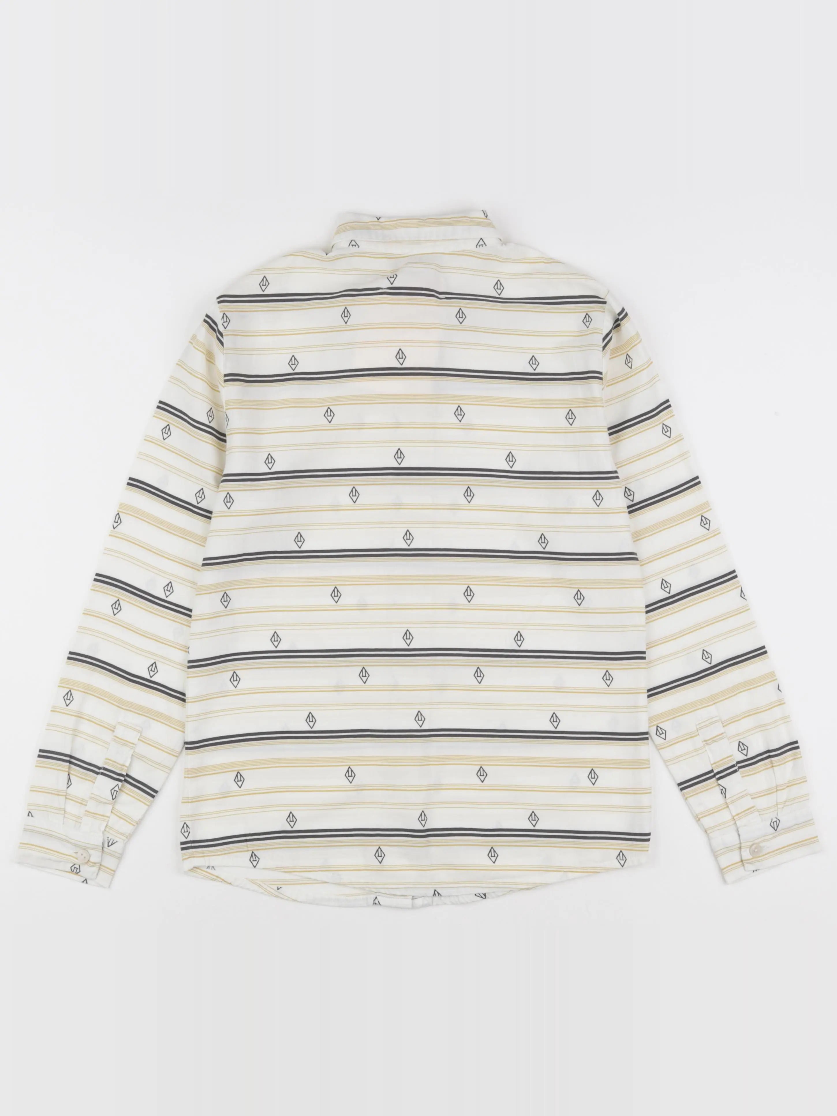 The animals observatory - chemise blanc, jaune - 8 ans