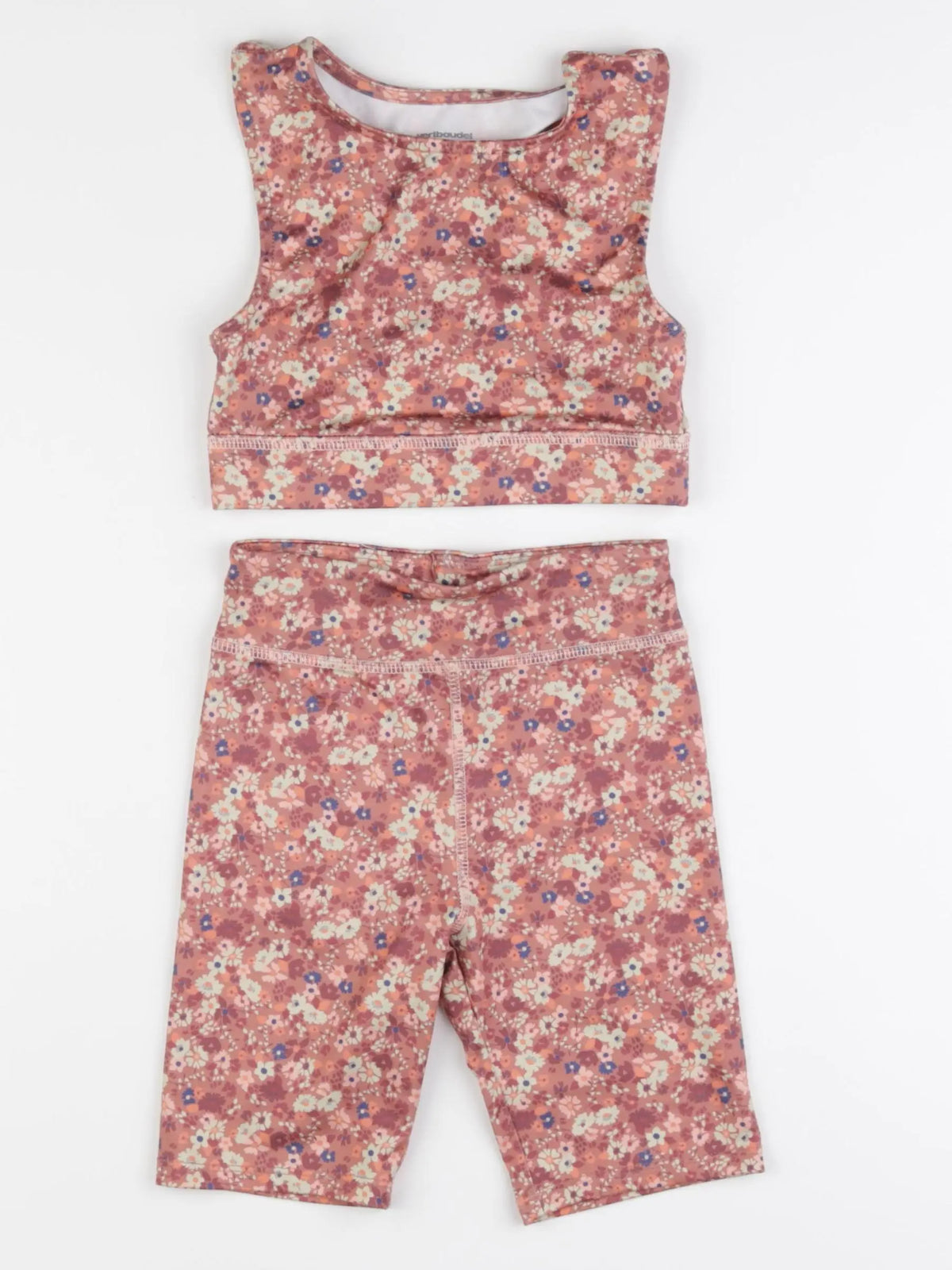 Vertbaudet - ensemble de sport marron - 6 ans