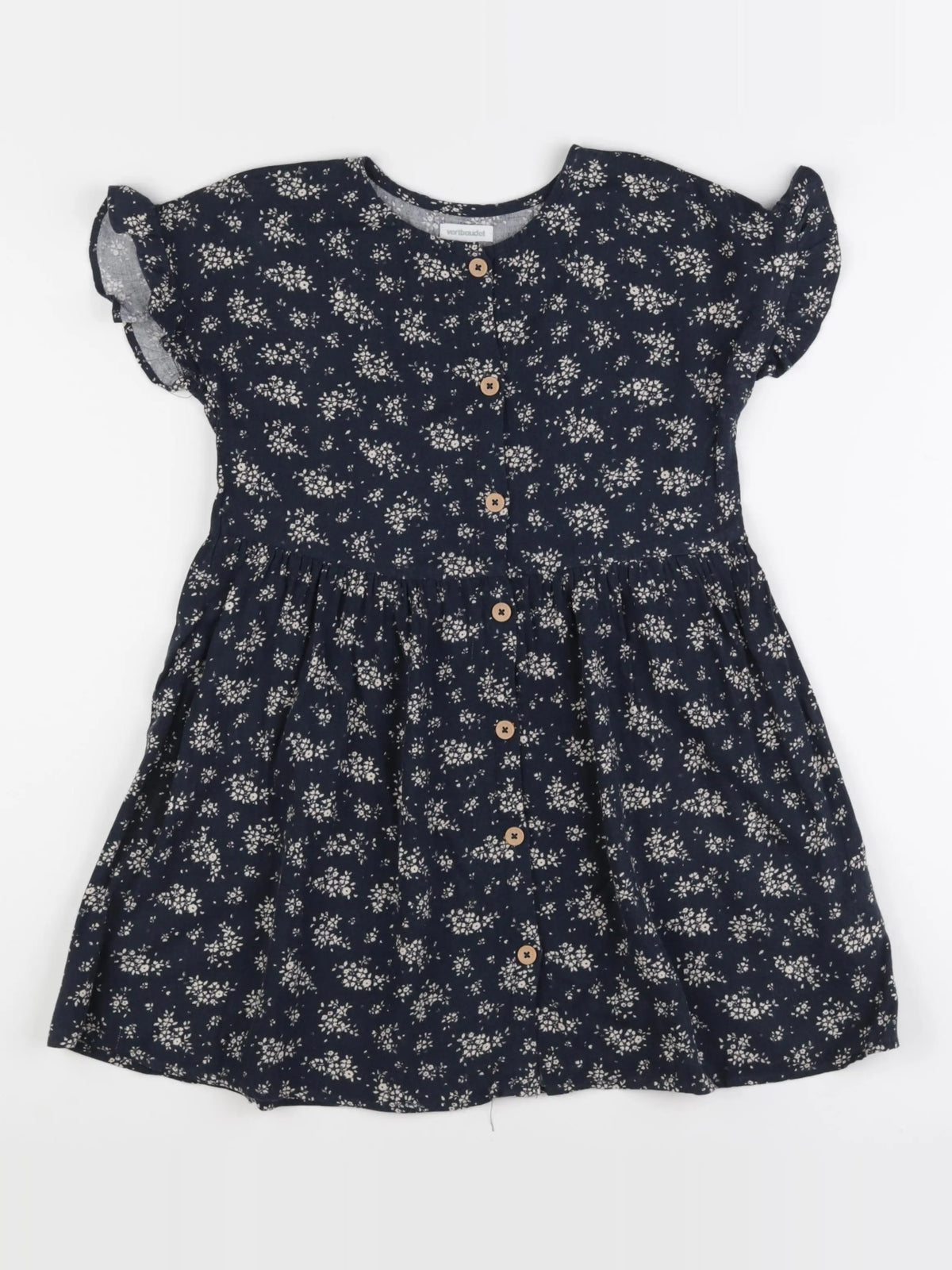 Vertbaudet - robe bleu - 8 ans