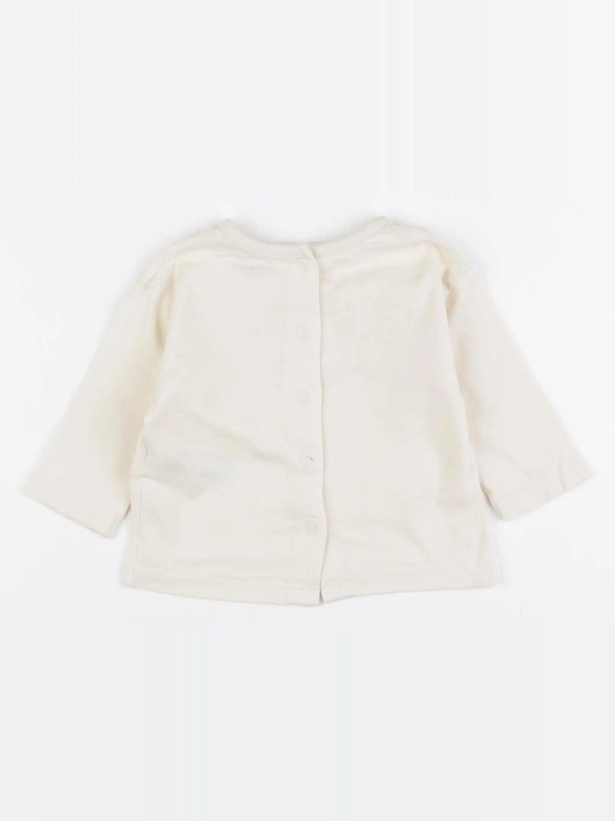 Vertbaudet - tee-shirt beige - 3 mois