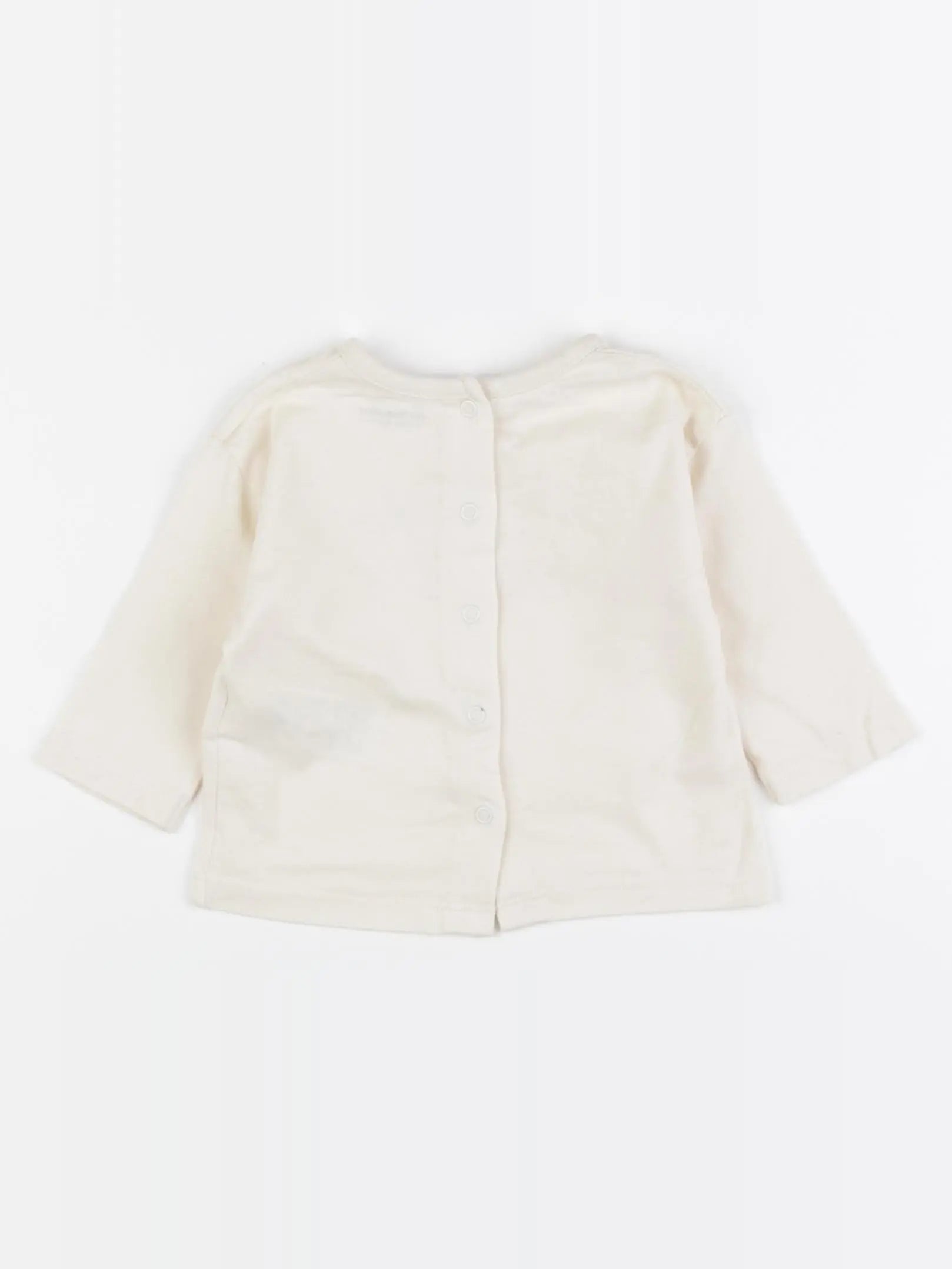 Vertbaudet - tee-shirt beige - 3 mois