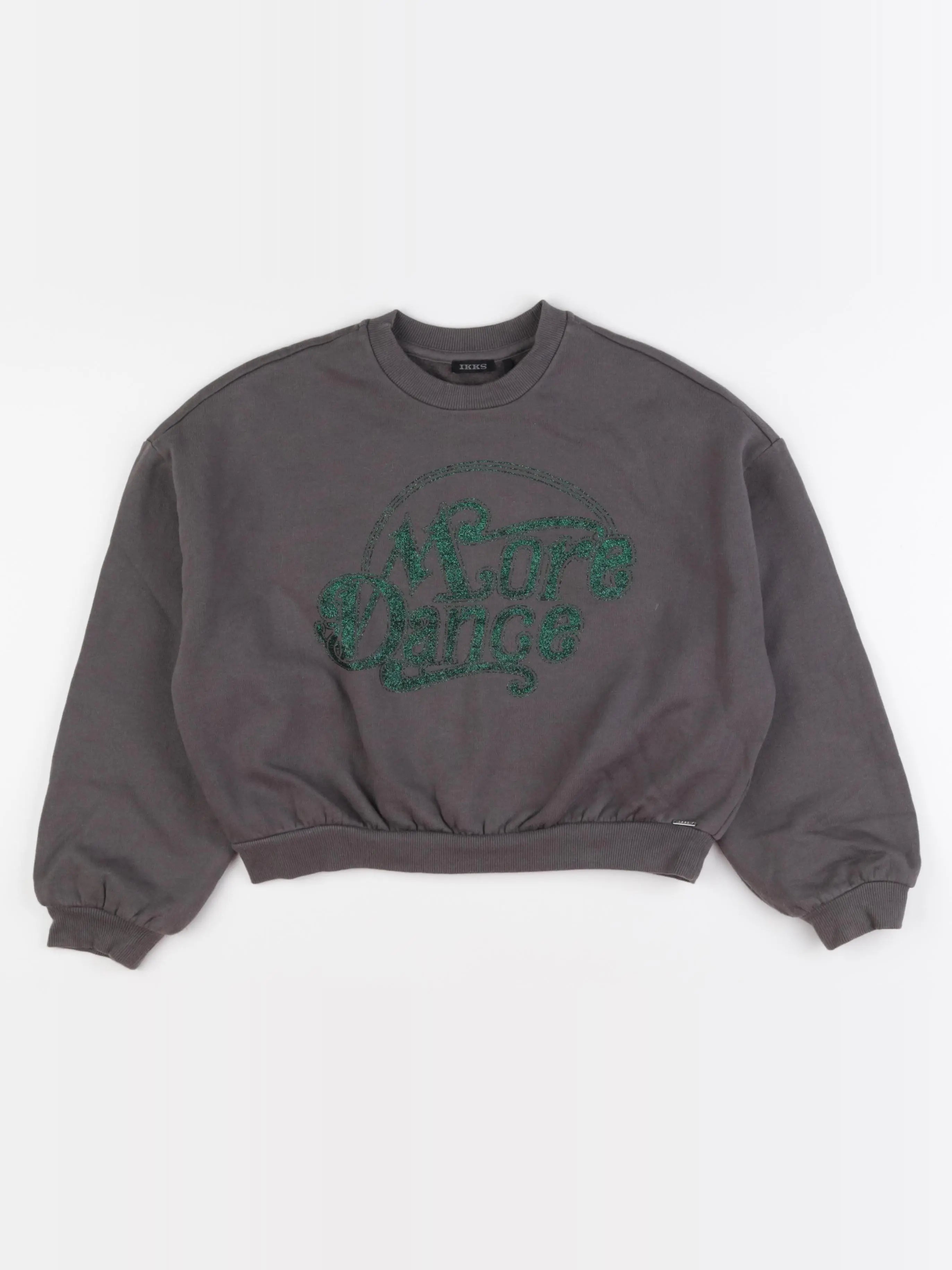 IKKS - sweat gris - 10 ans