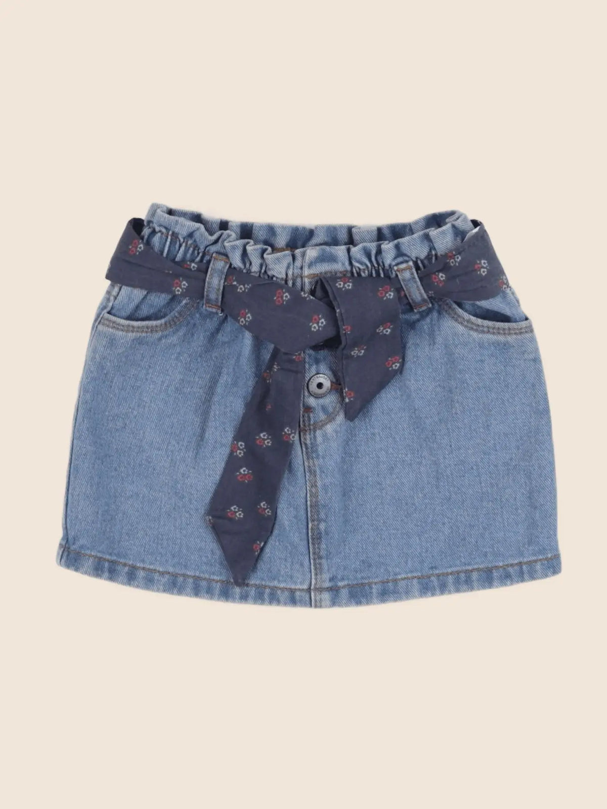 Vertbaudet - jupe bleu - 2 ans