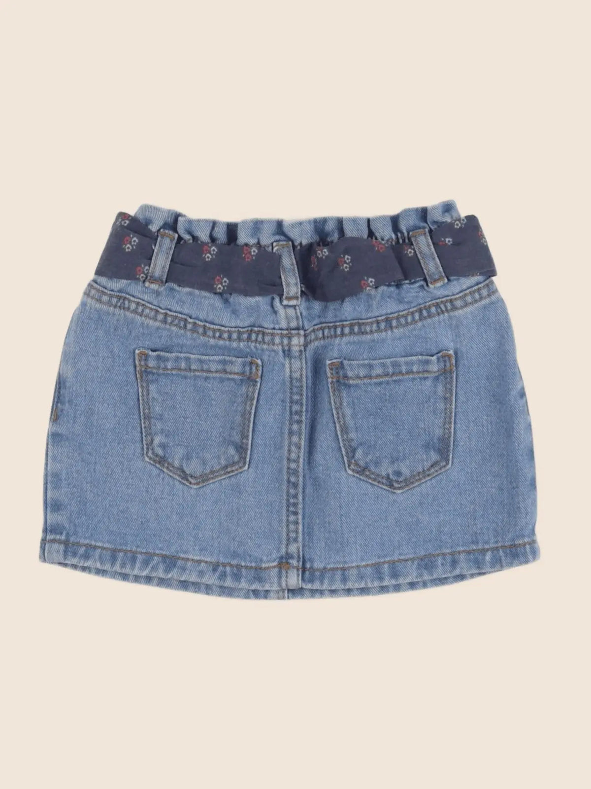 Vertbaudet - jupe bleu - 2 ans