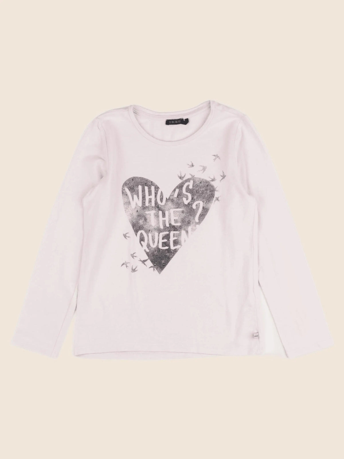 IKKS - tee-shirt rose - 8 ans