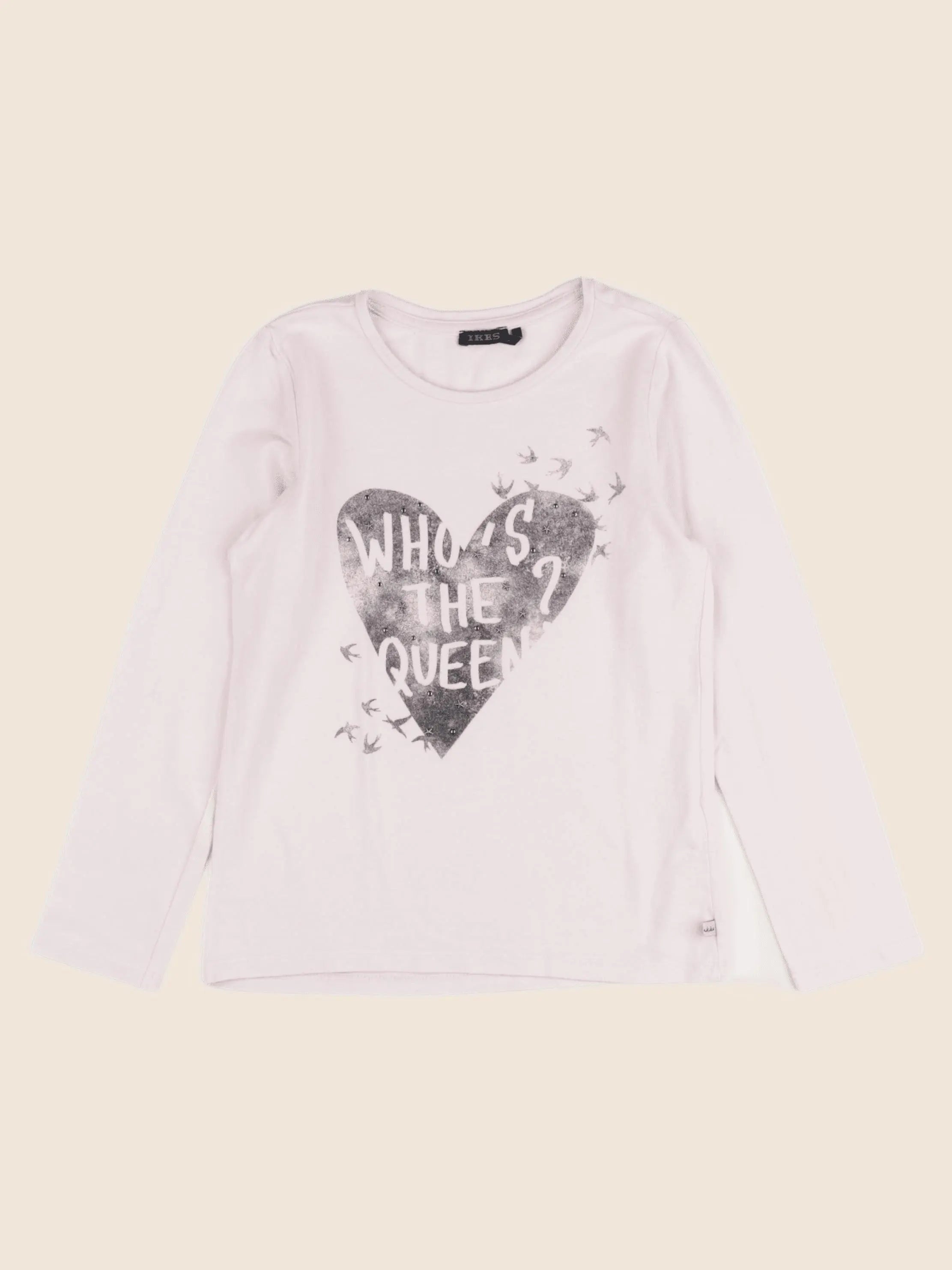 IKKS - tee-shirt rose - 8 ans