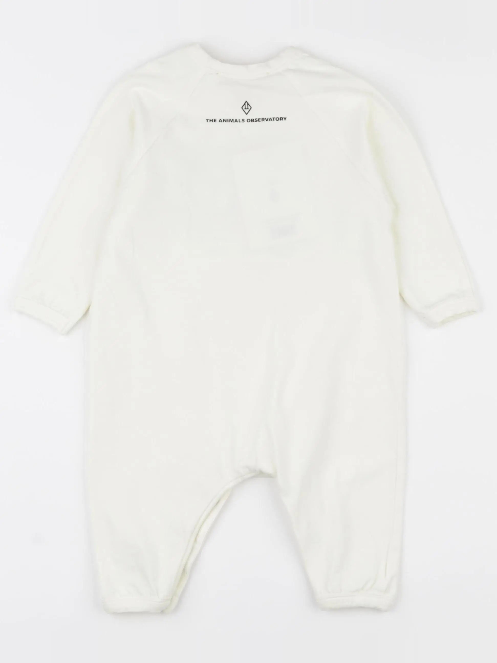 The animals observatory - pyjama coton blanc - 6 mois