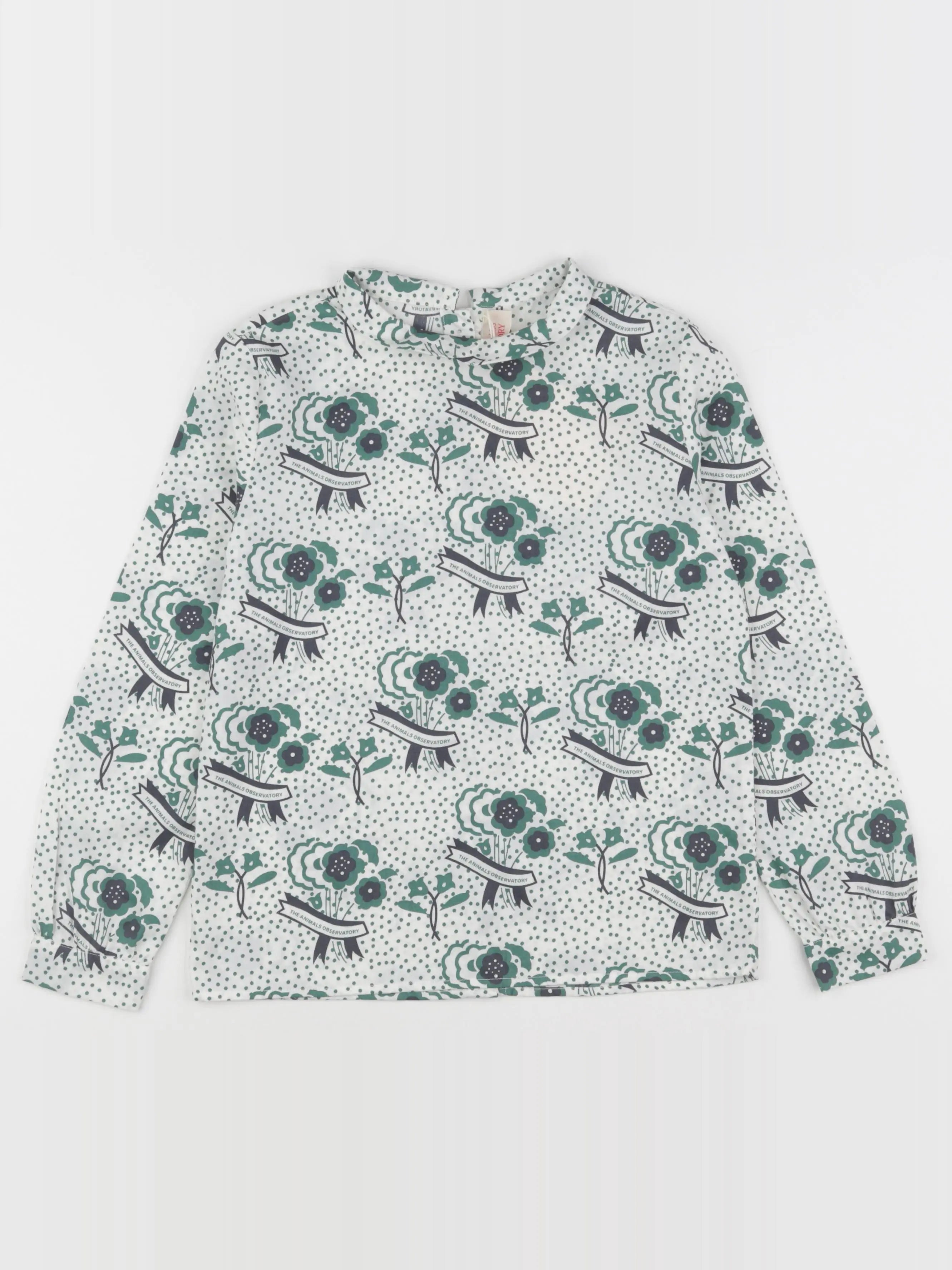 The animals observatory - blouse multicolore - 8 ans