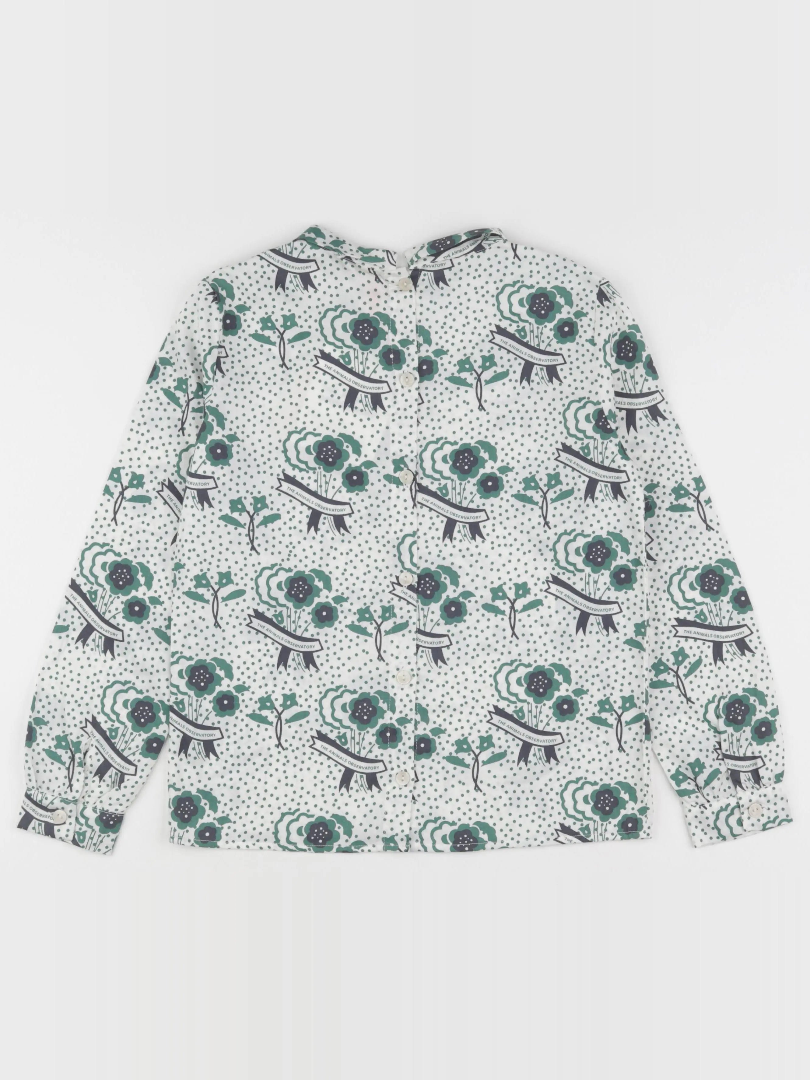 The animals observatory - blouse multicolore - 8 ans