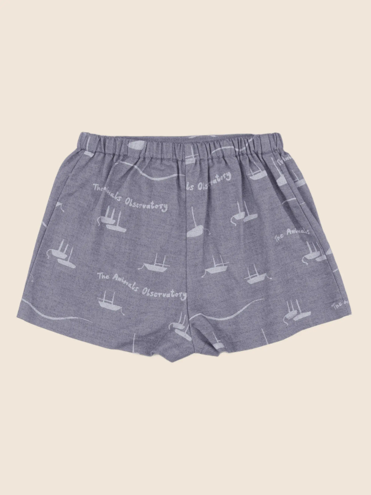 The animals observatory - jupe short bleu - 8 ans