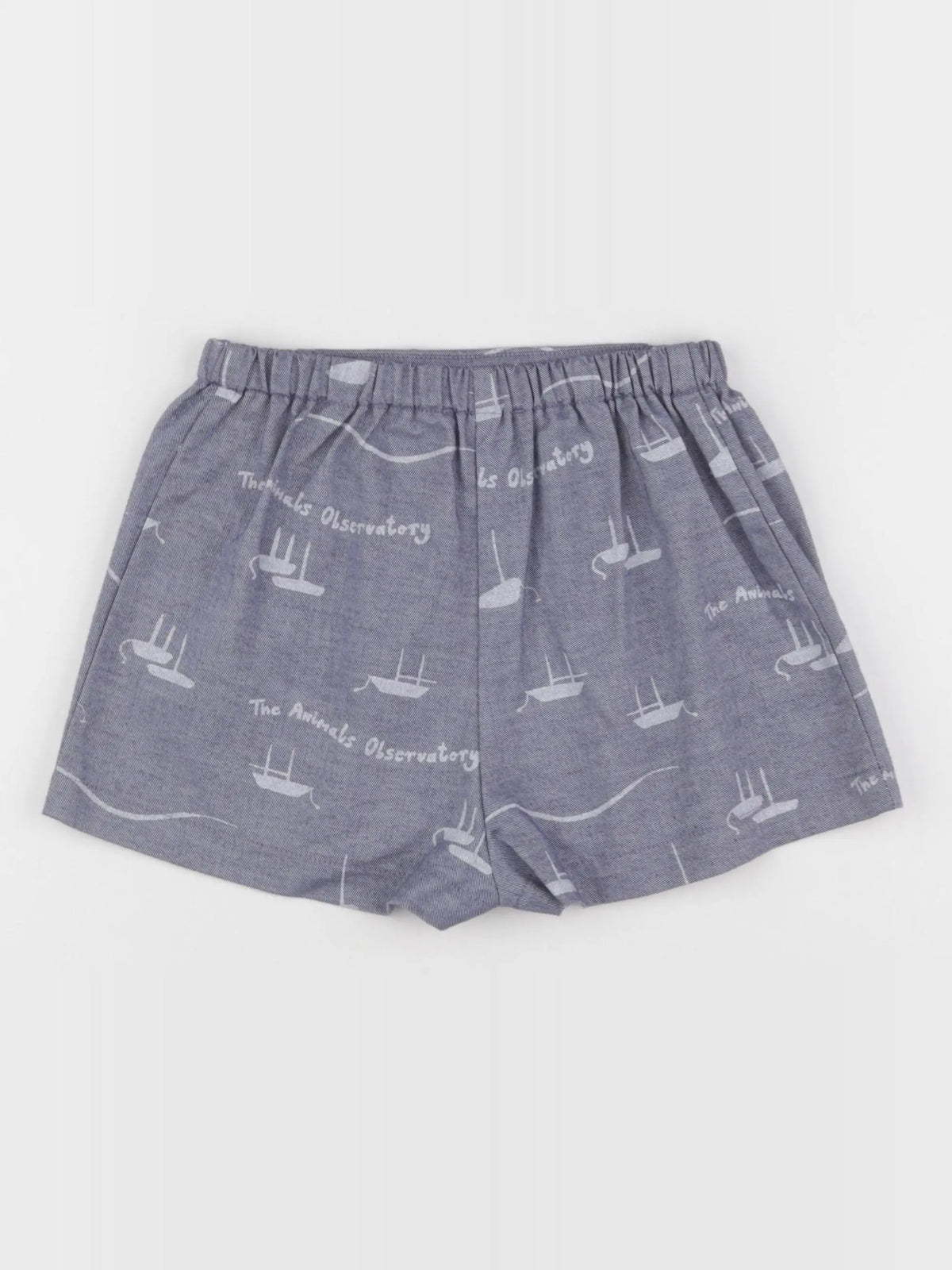 The animals observatory - jupe short bleu - 8 ans