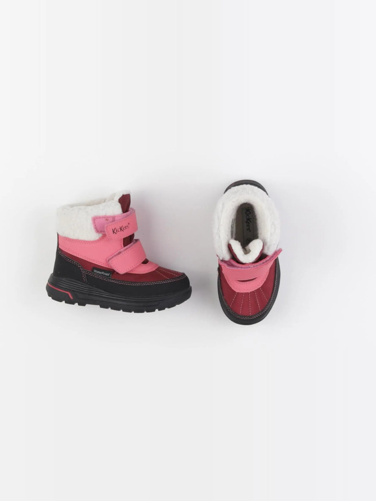 Kickers - bottes rose - pointure 25