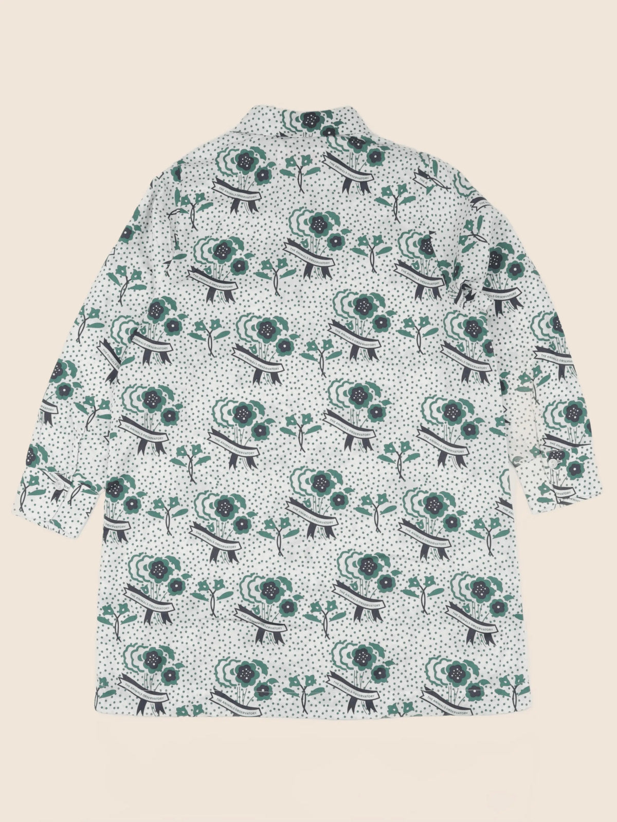 The animals observatory - robe vert - 8 ans