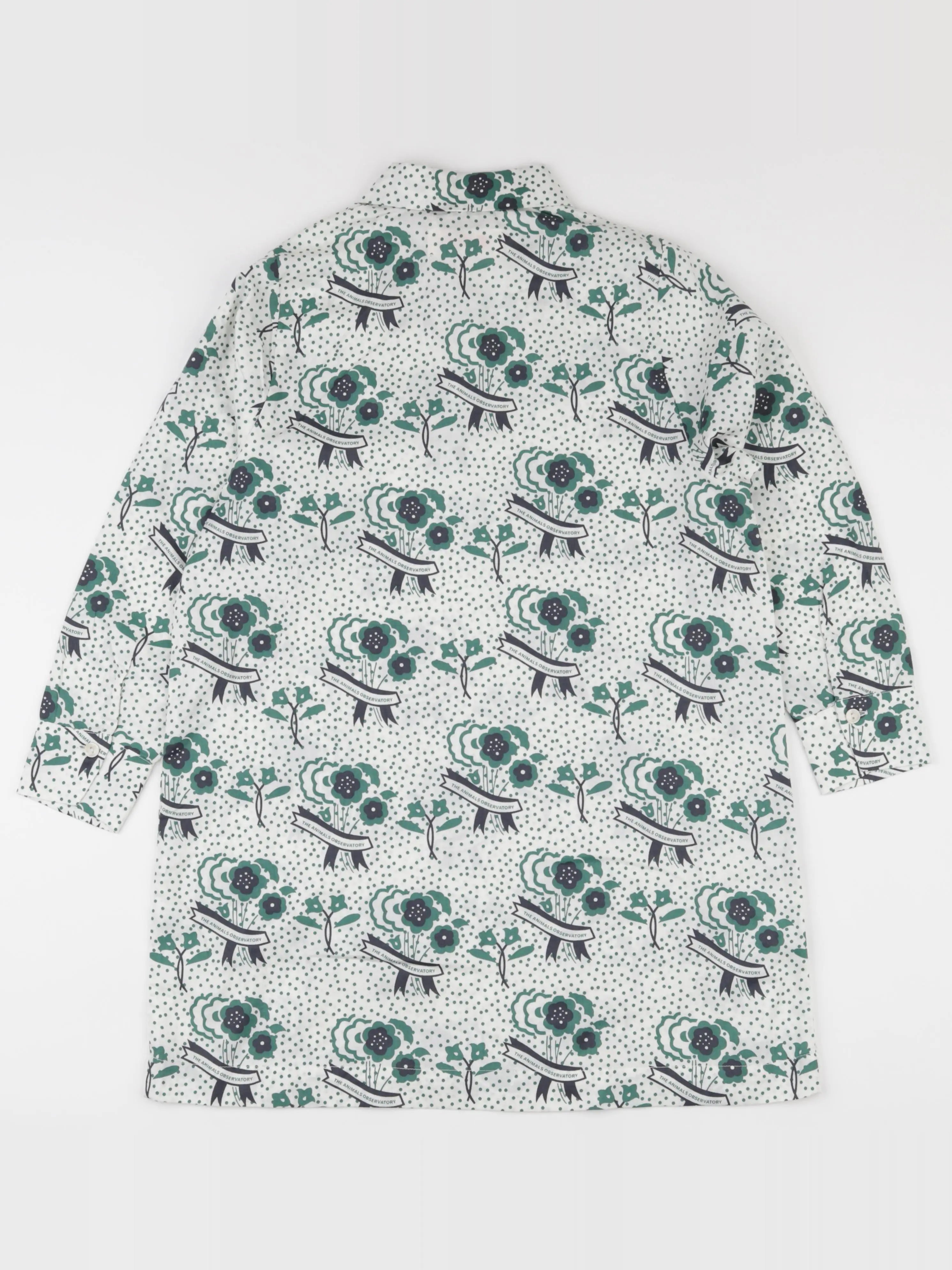 The animals observatory - robe vert - 8 ans