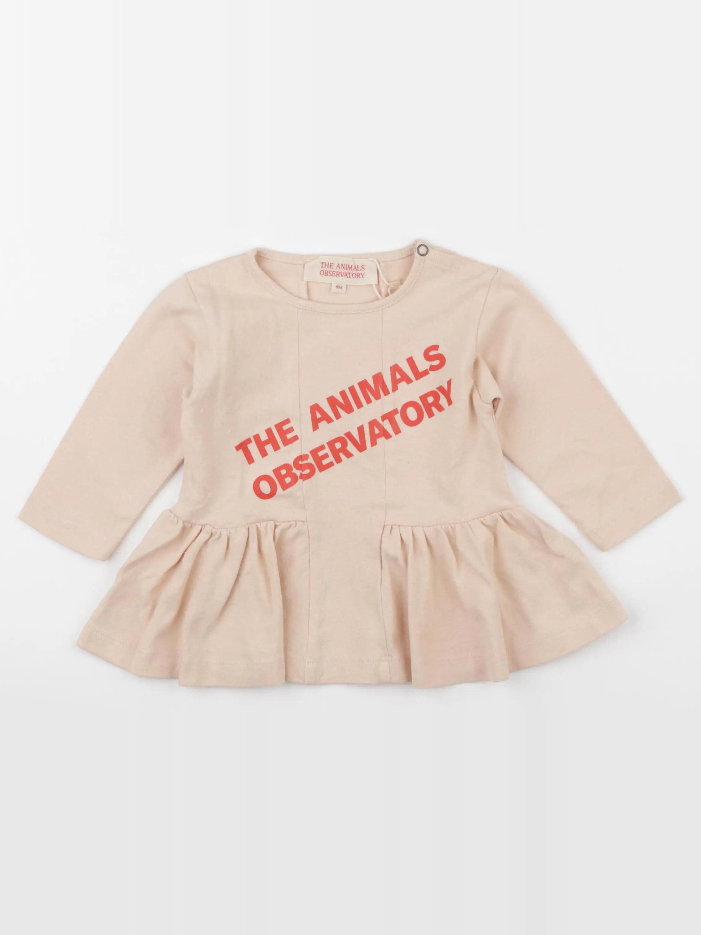 The animals observatory - robe rose - 6 mois
