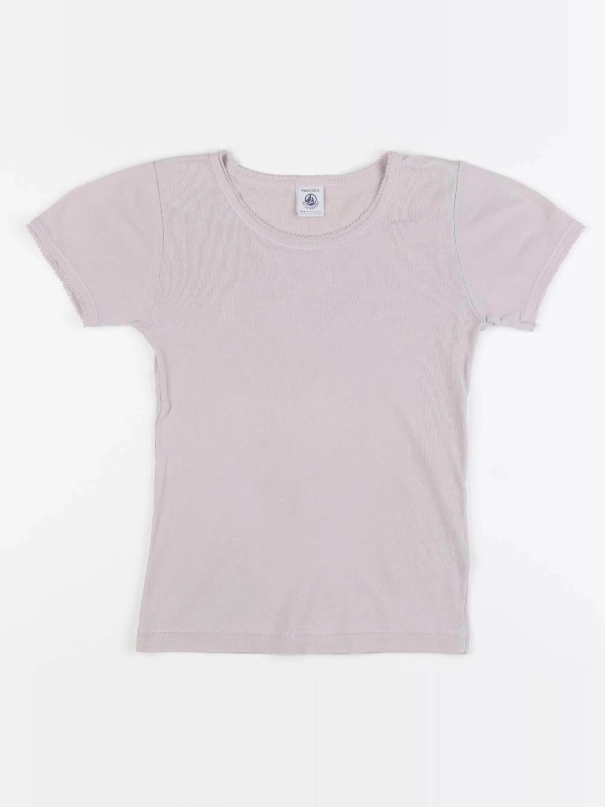 Petit Bateau - maillot de corps violet - 8 ans