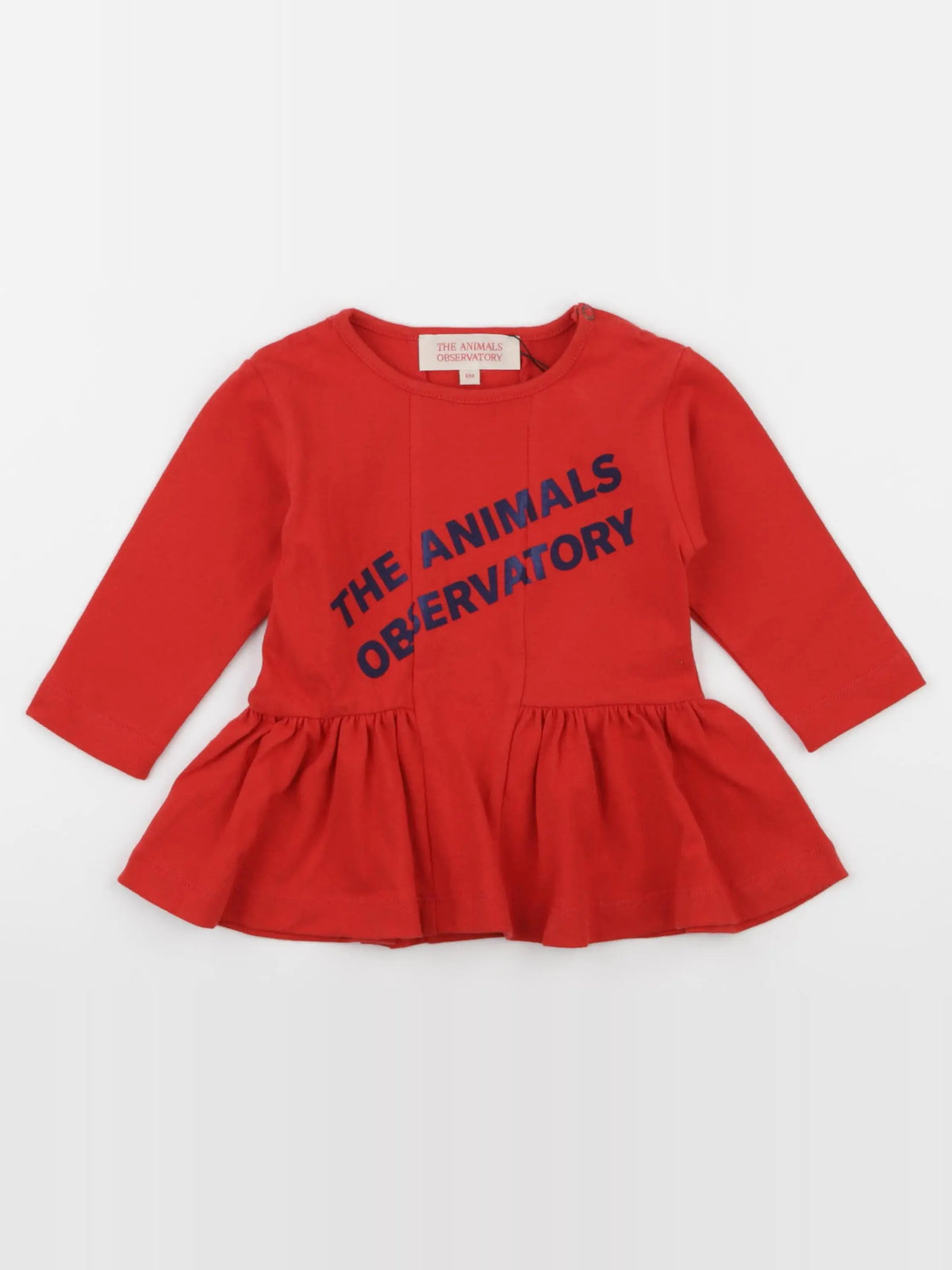 The animals observatory - robe rouge - 6 mois