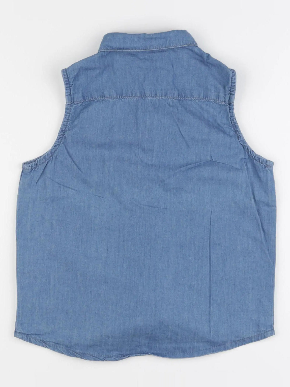 Monoprix - blouse bleu - 10 ans