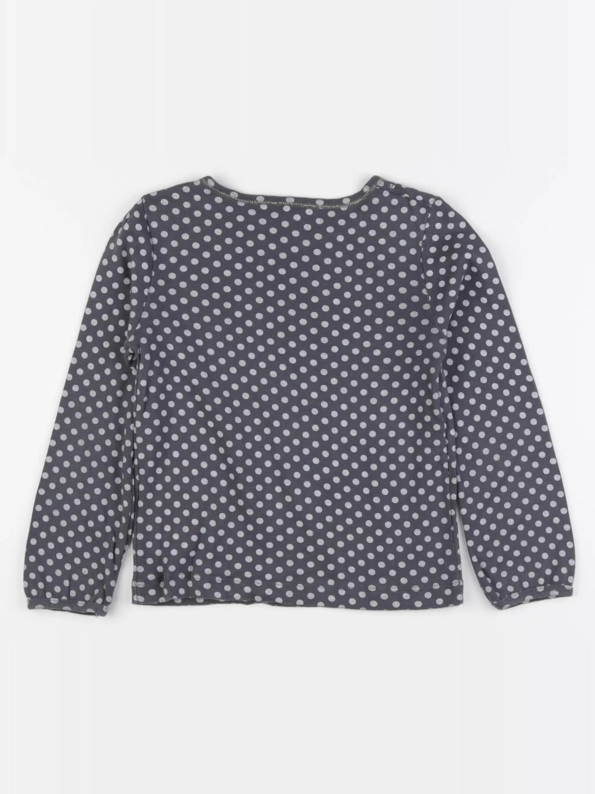 Petit Bateau - tee-shirt taupe, or - 5 ans