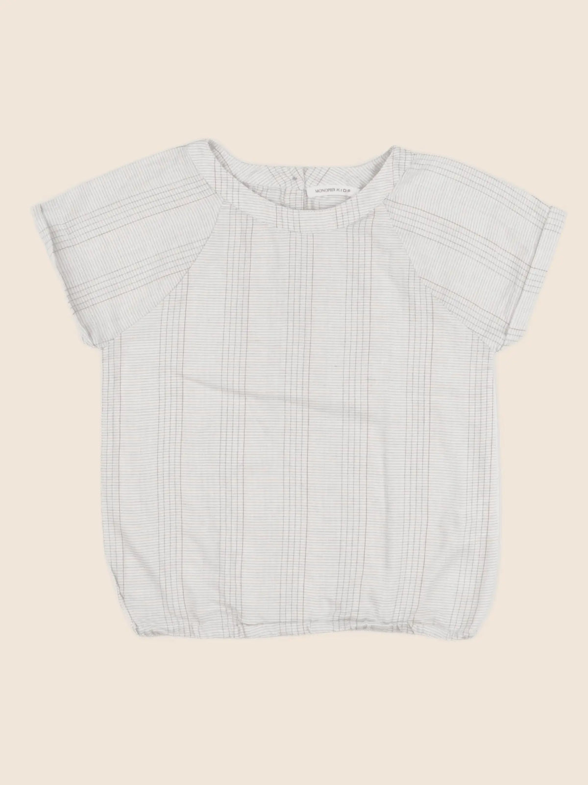 Monoprix - blouse beige - 6 ans