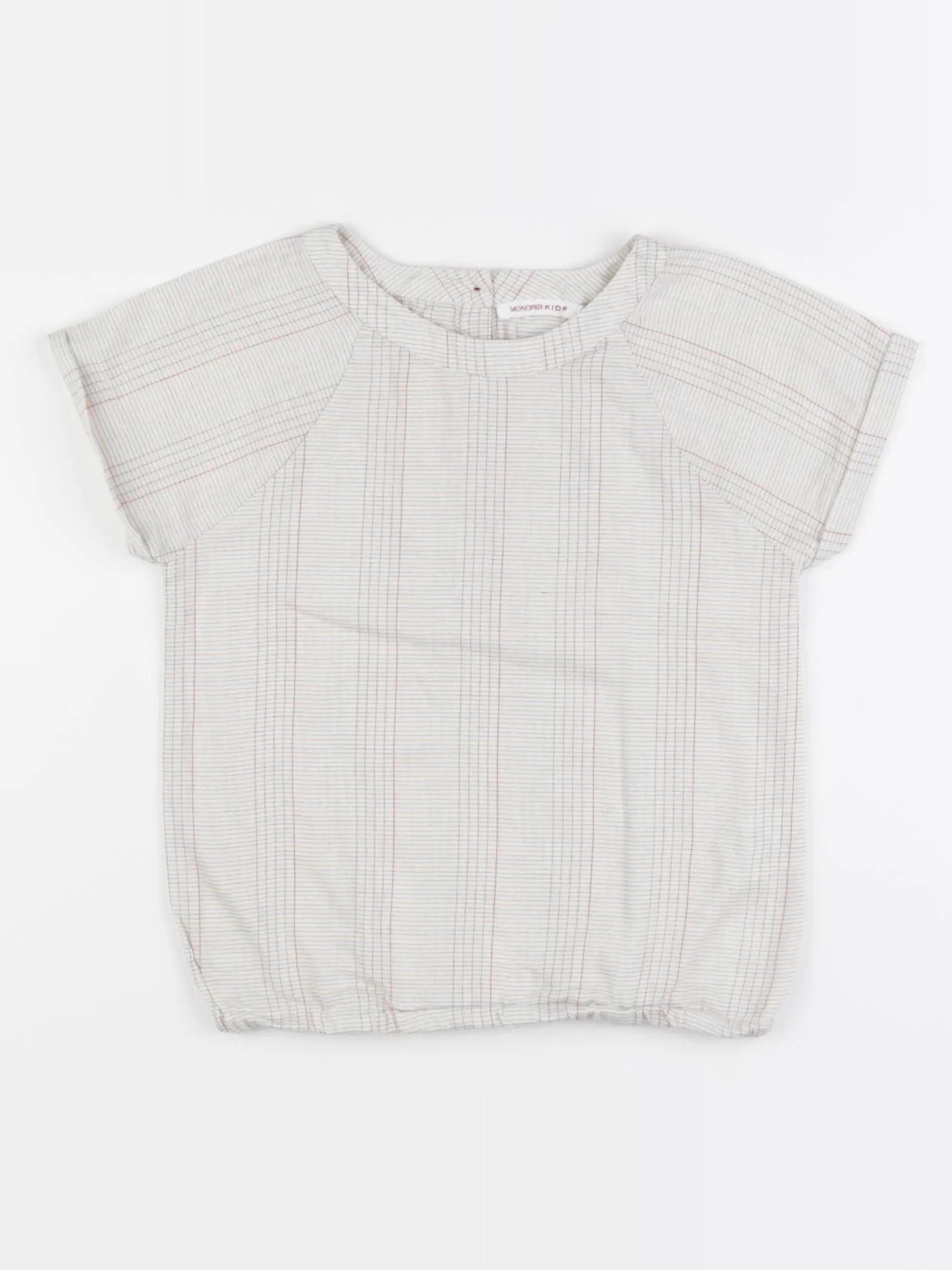 Monoprix - blouse beige - 6 ans