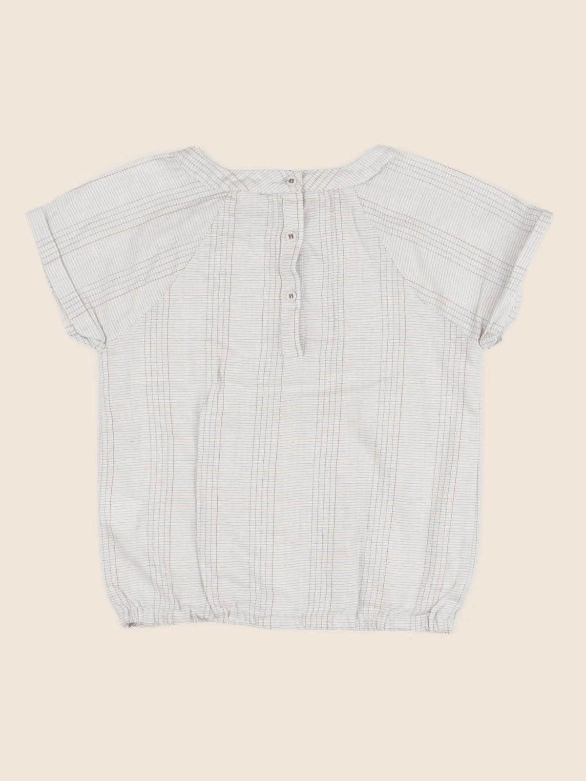 Monoprix - blouse beige - 6 ans