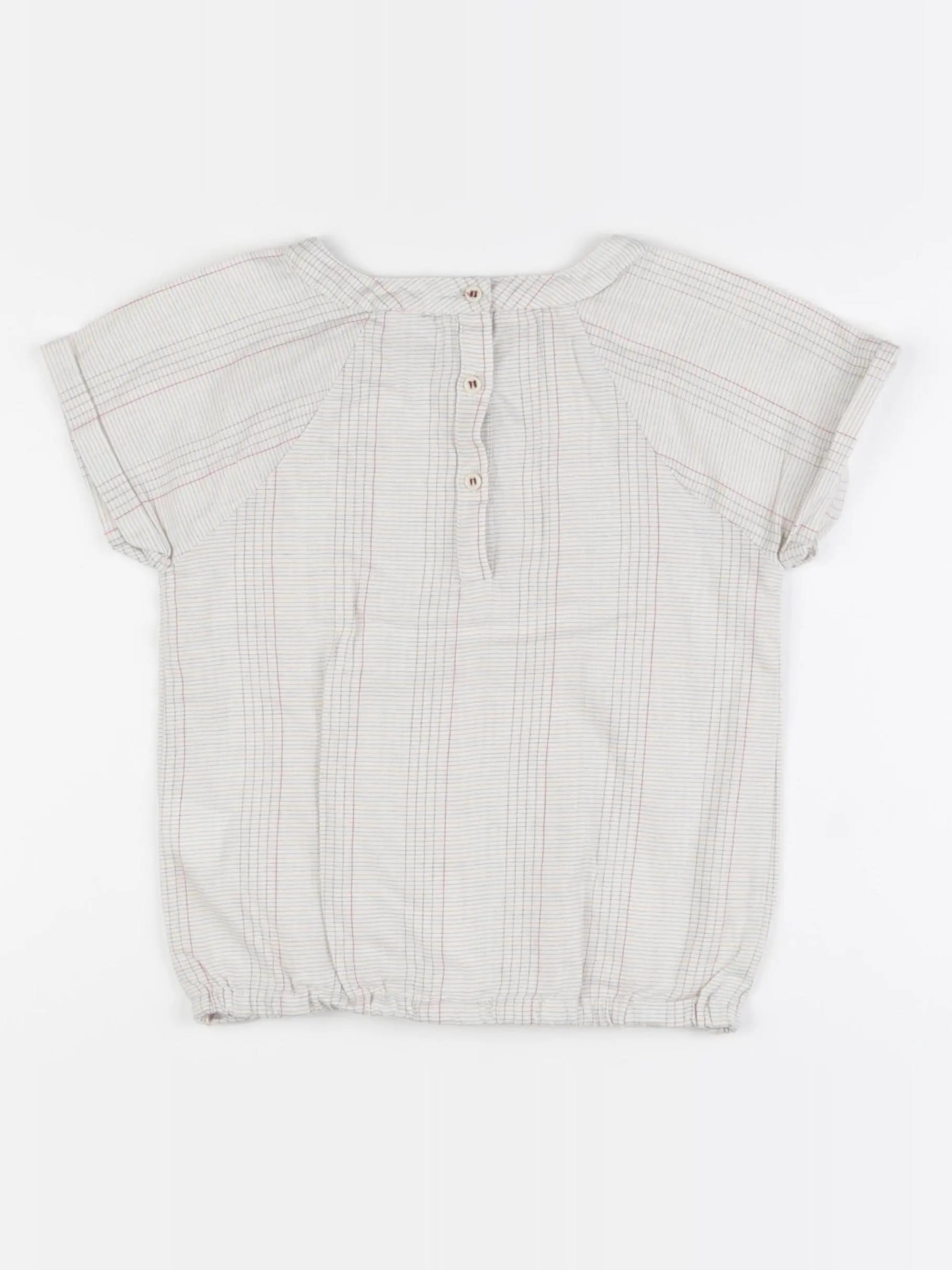 Monoprix - blouse beige - 6 ans