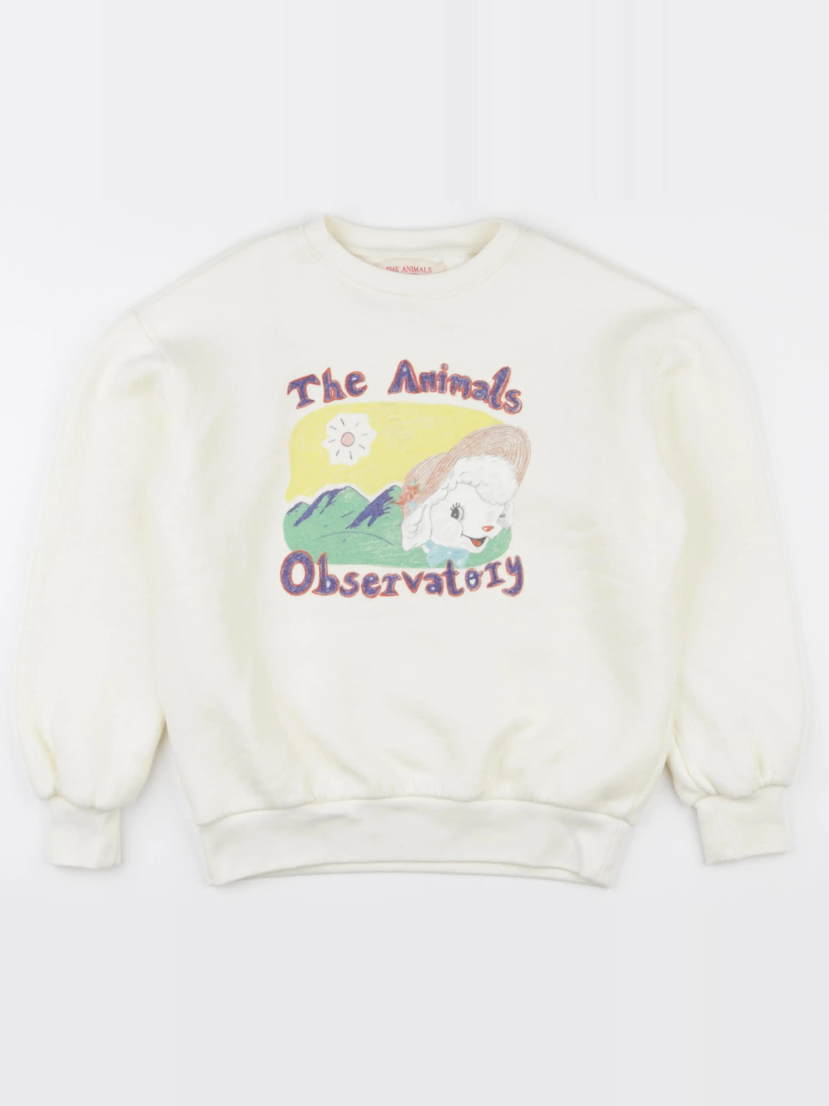 The animals observatory - sweat beige - 8 ans