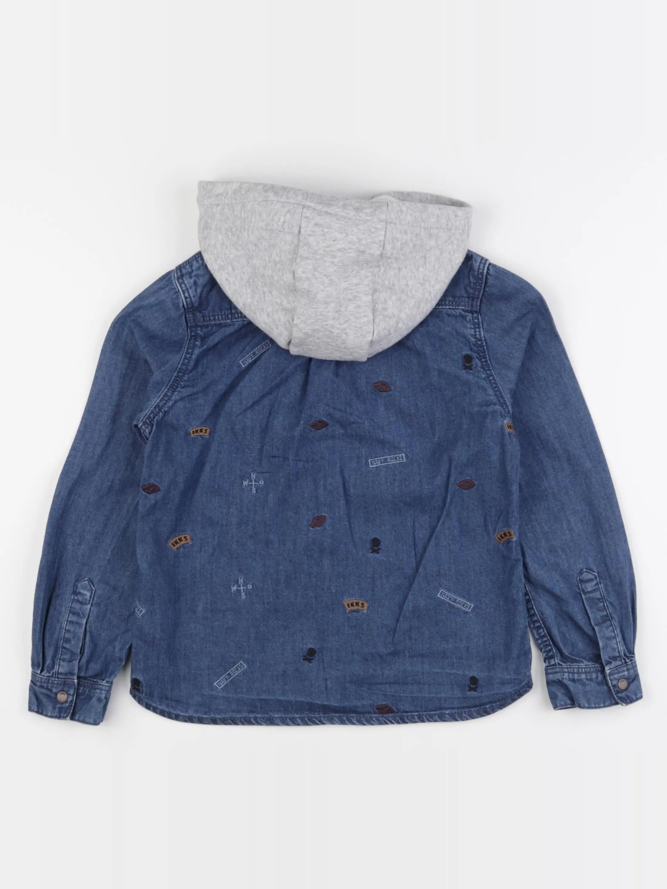 IKKS - chemise bleu - 6 ans