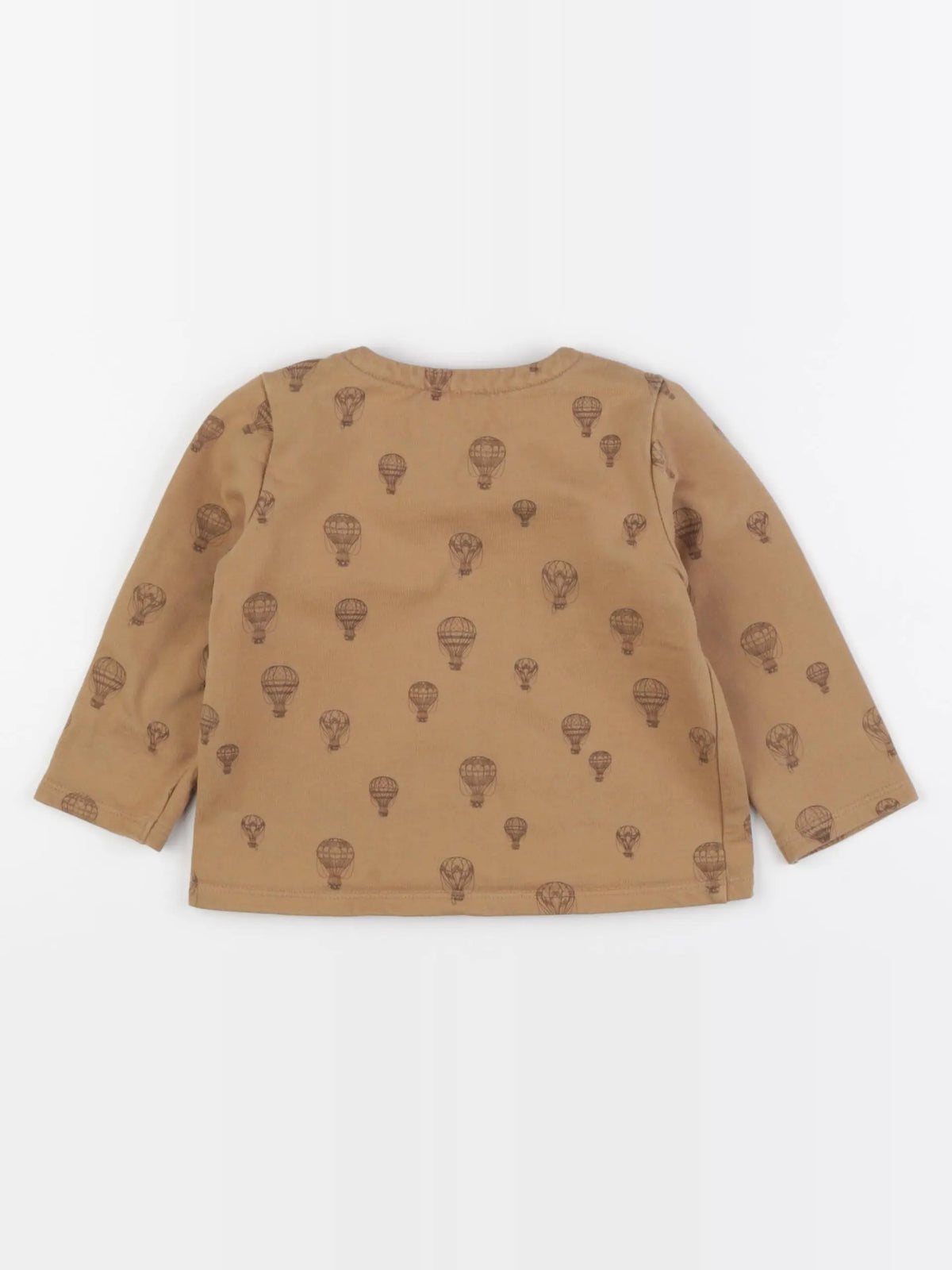 Natalys - sweat marron - 24 mois