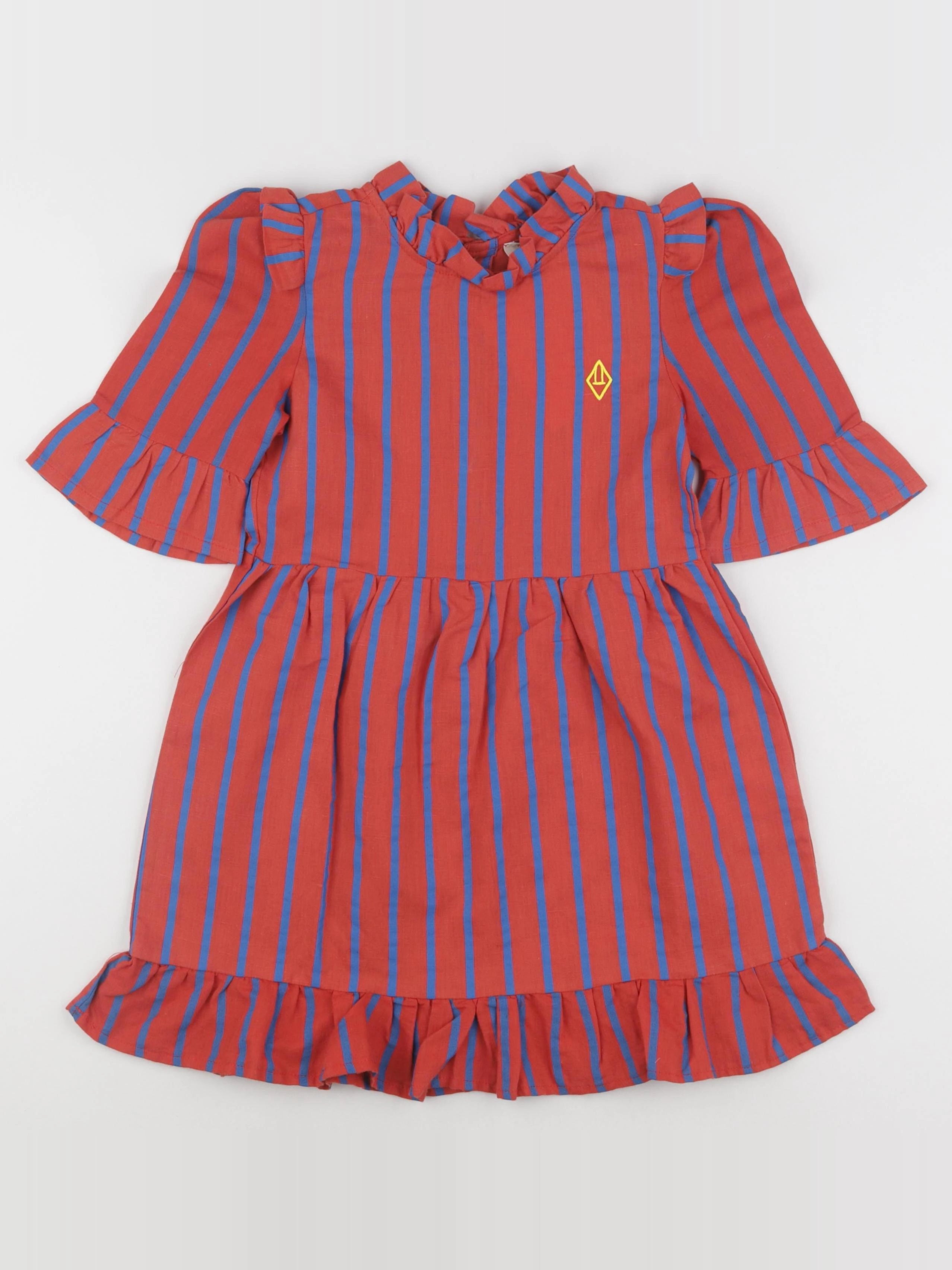 Robe TORTOISE rouge, bleu