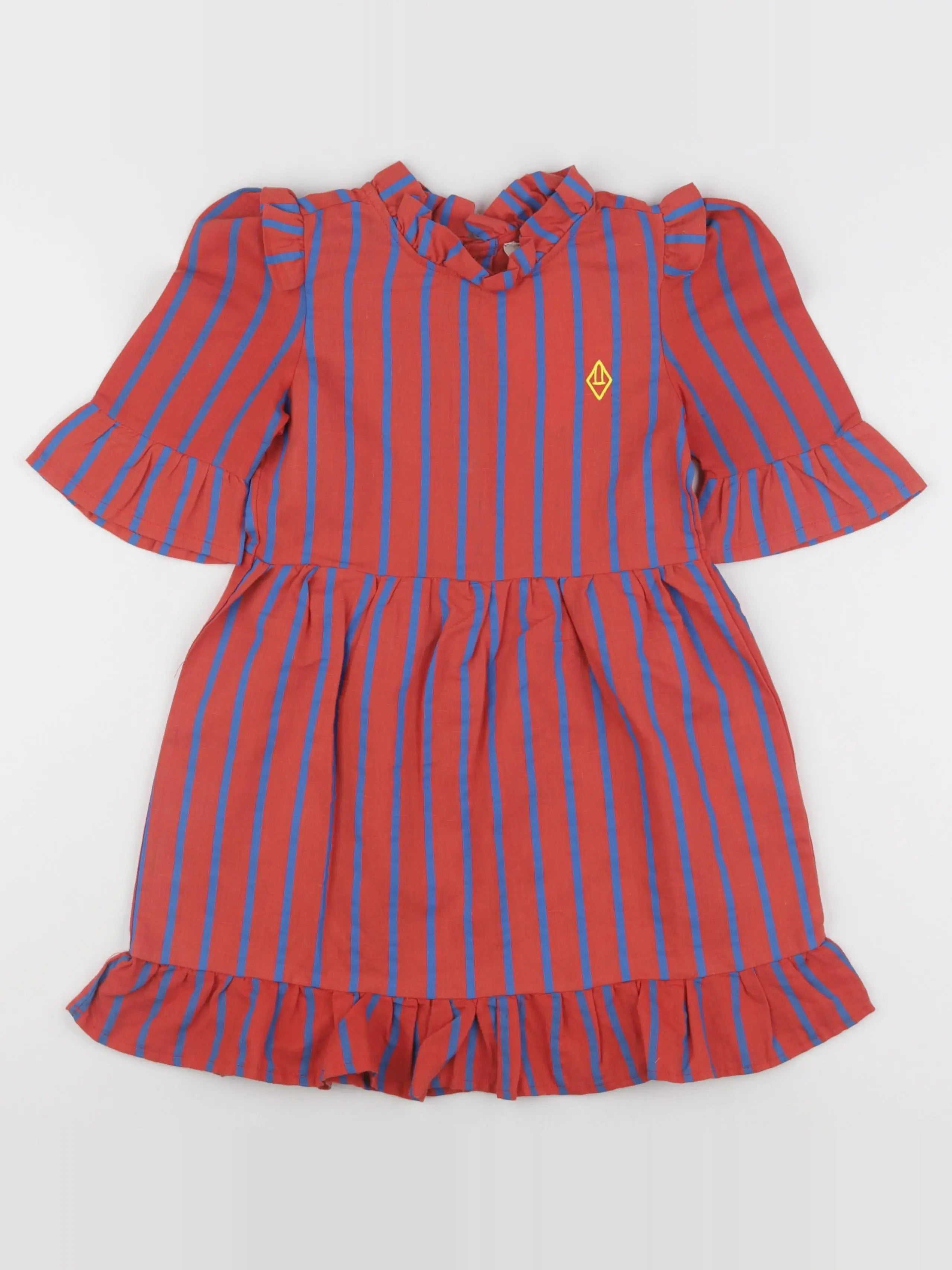 Robe TORTOISE rouge, bleu