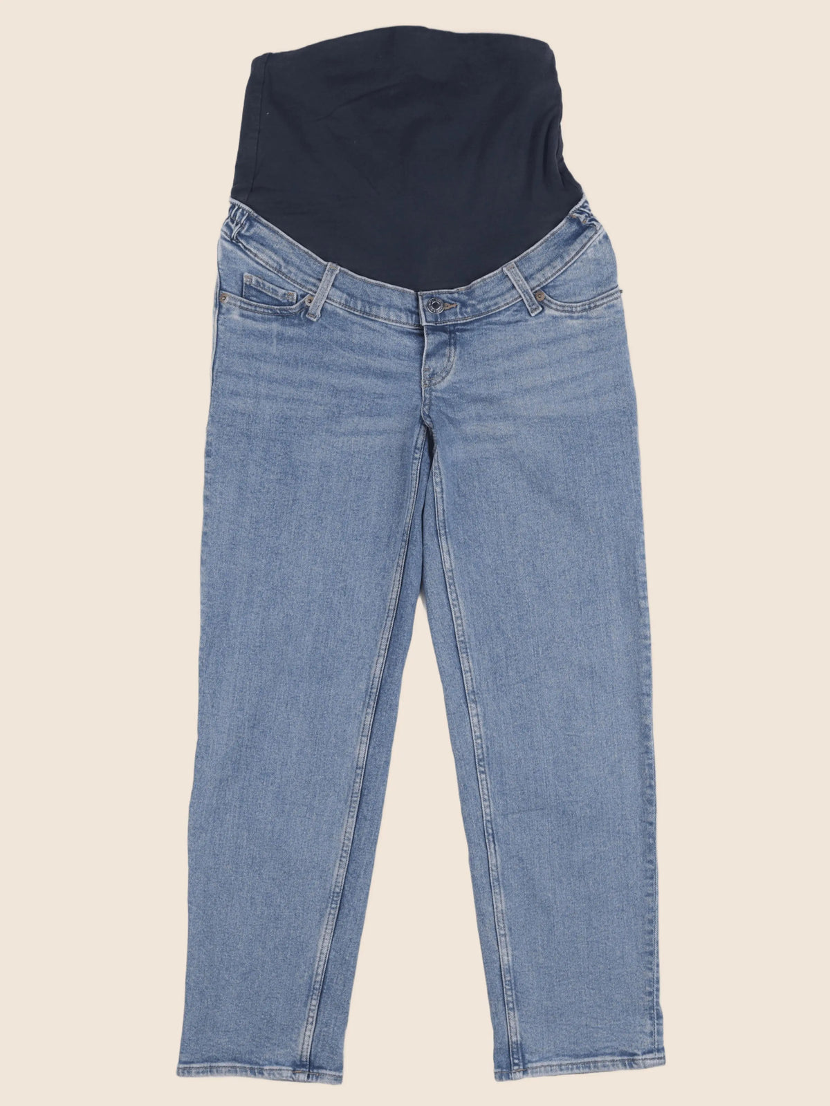 H&M - jean grossesse bleu - 34