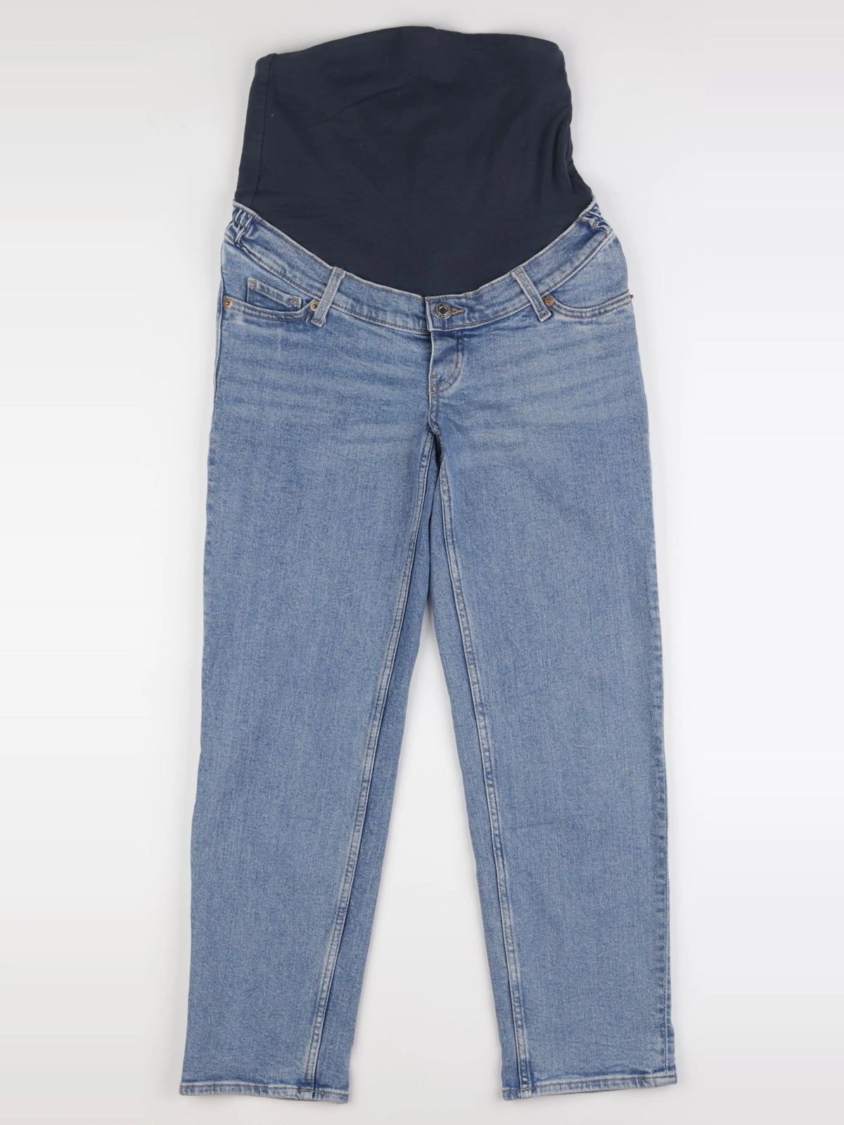 H&M - jean grossesse bleu - 34