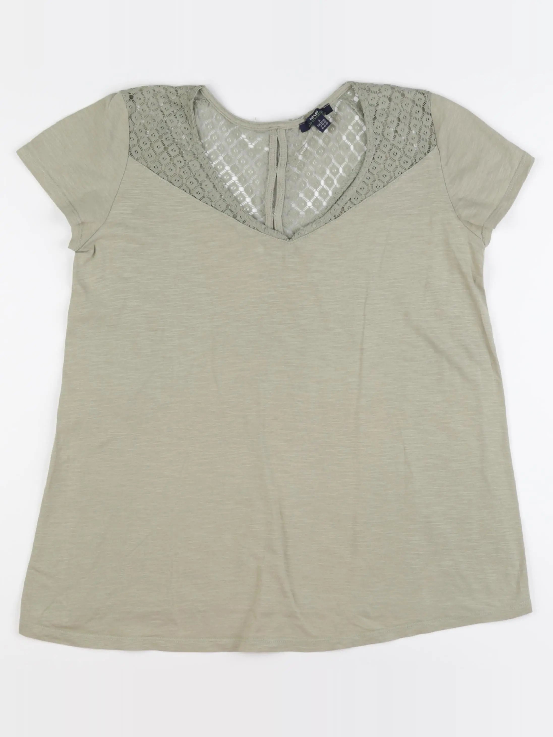 Kiabi - tee-shirt grossesse vert - 36