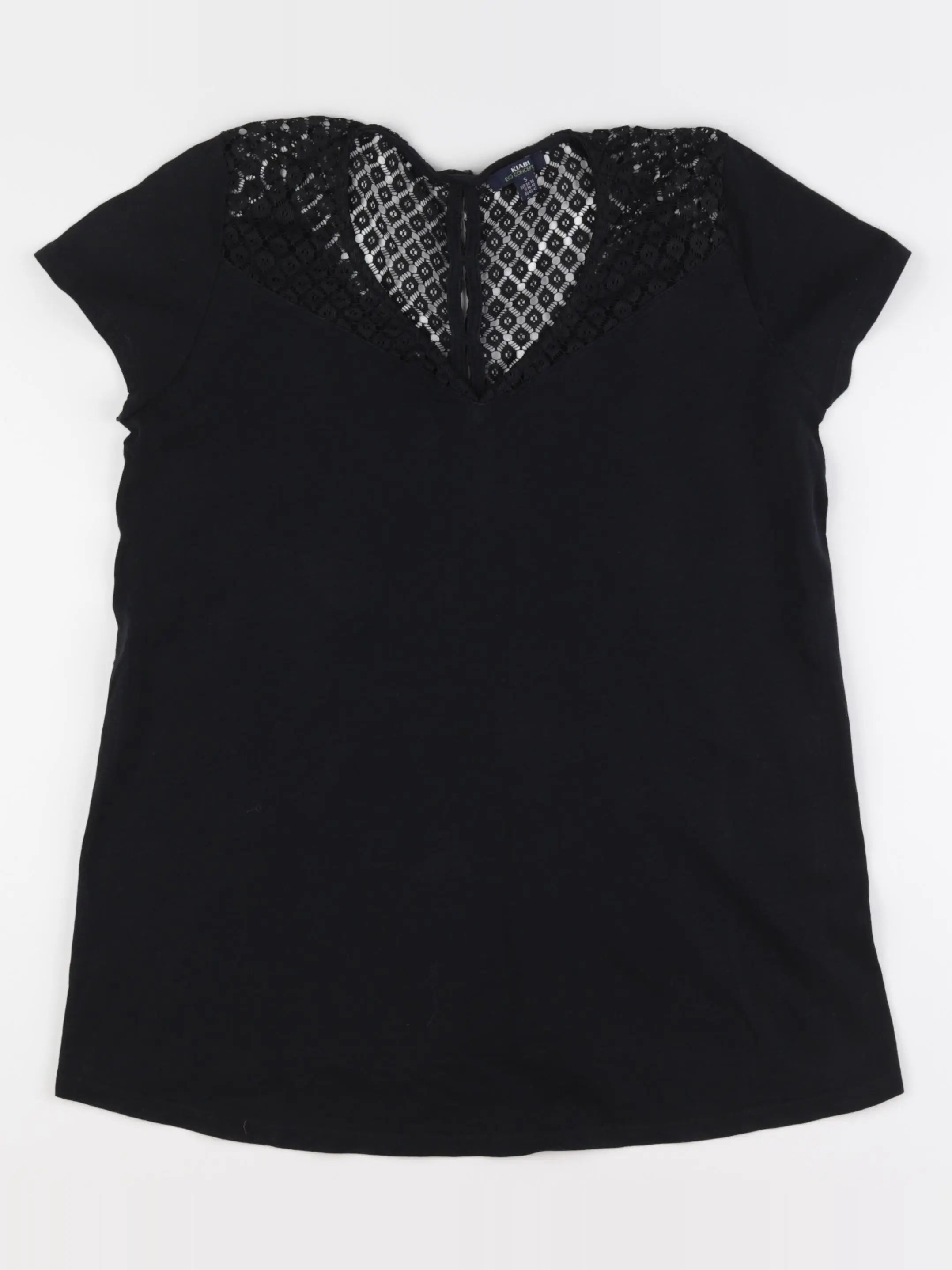 Kiabi - tee-shirt grossesse noir - 36