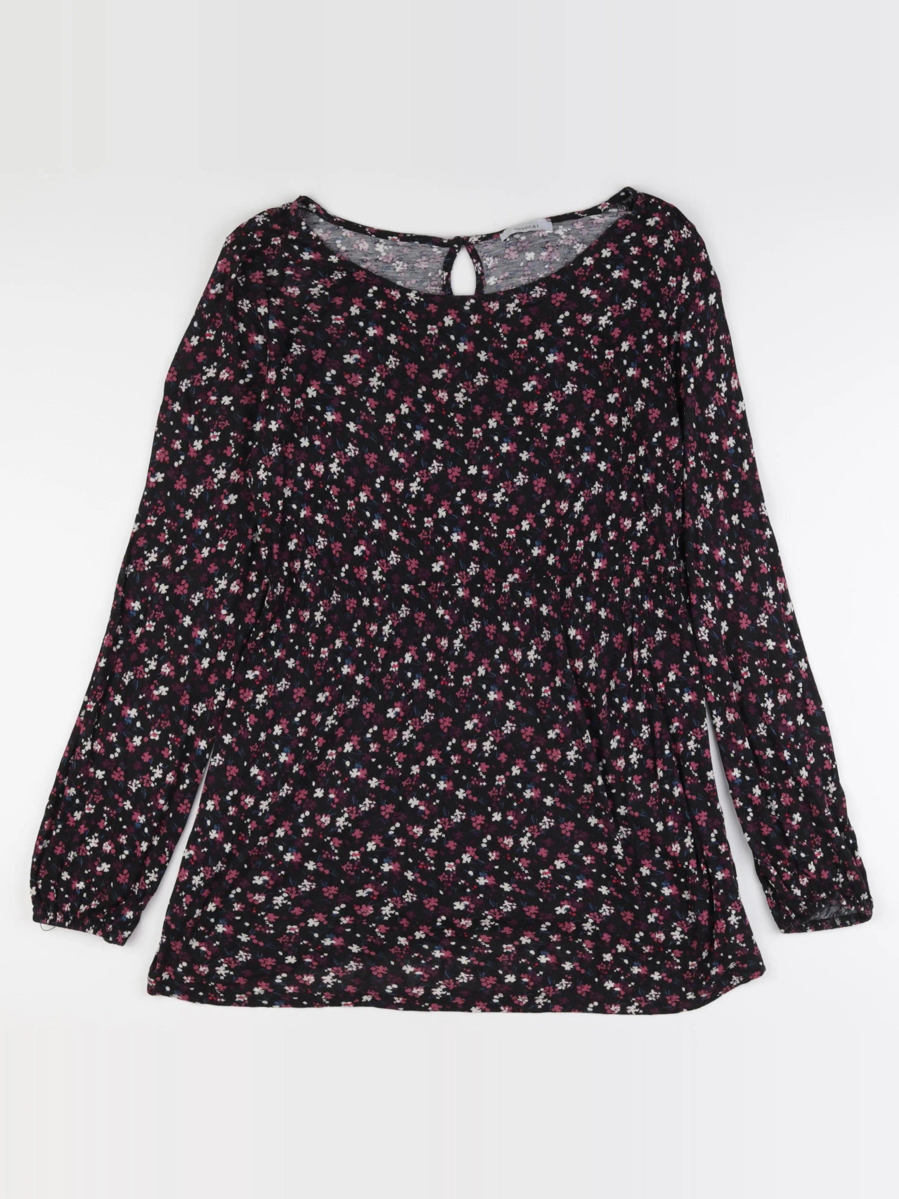 C&A maternité - robe grossesse noir, rose - 36