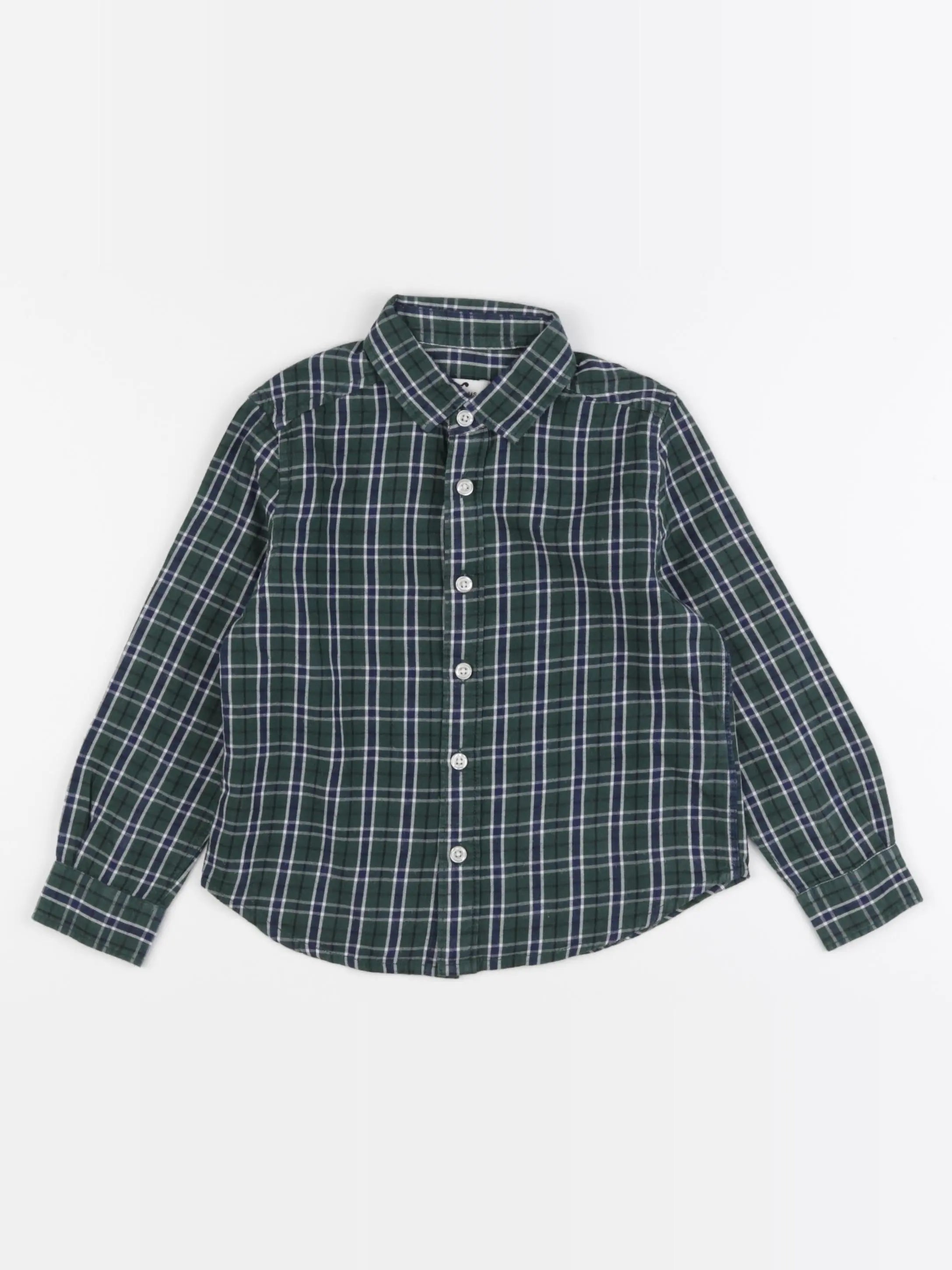 Cyrillus - chemise vert - 4 ans