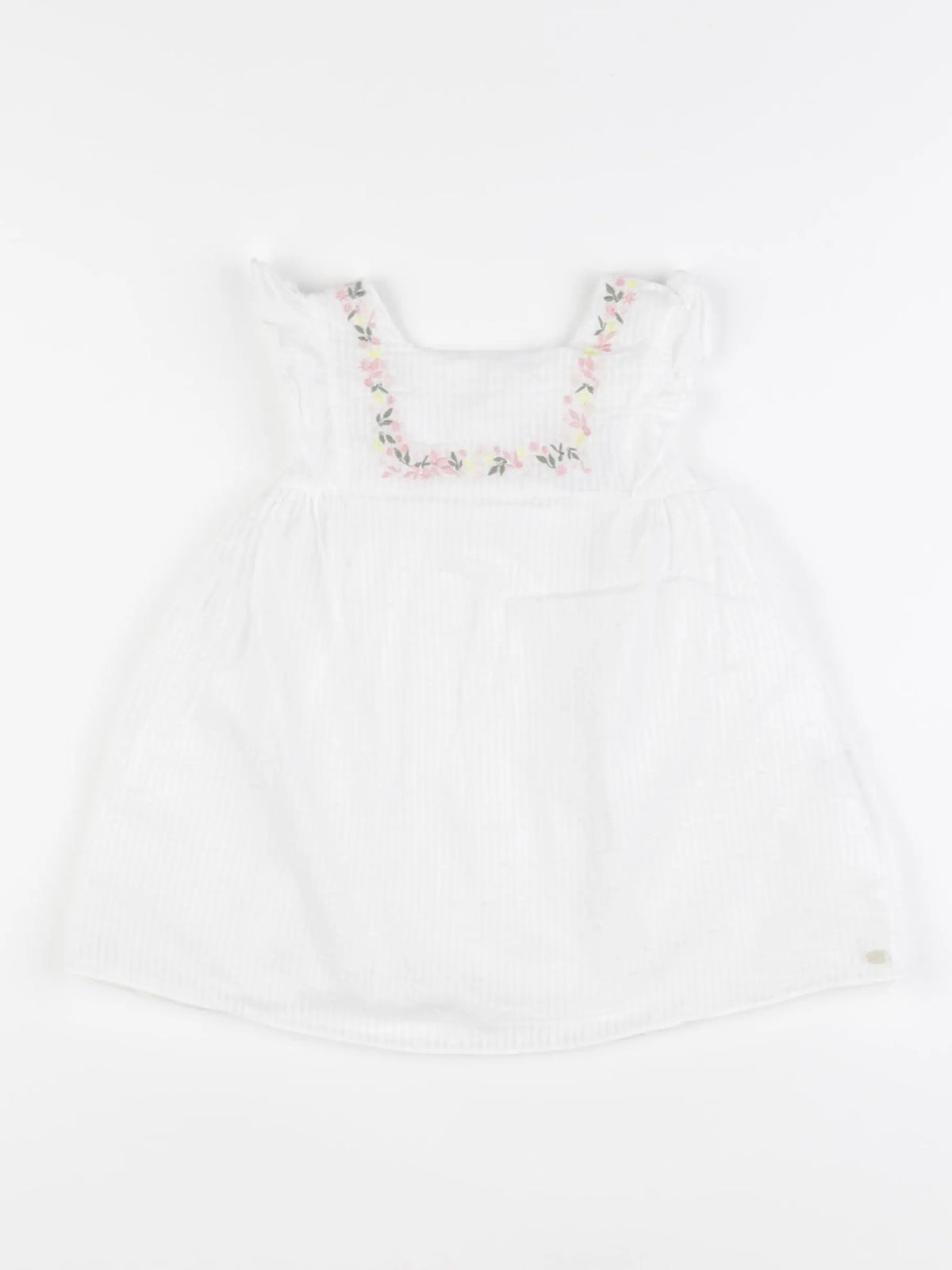 Tartine & Chocolat - blouse blanc - 1 an