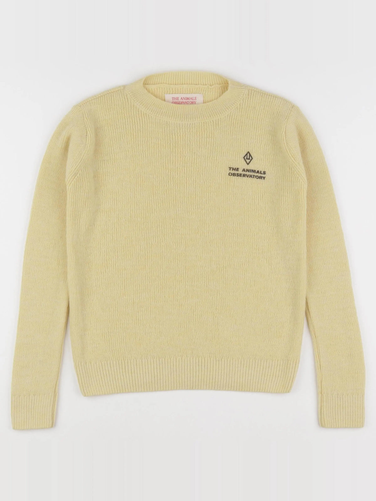 The animals observatory - pull jaune - 8 ans
