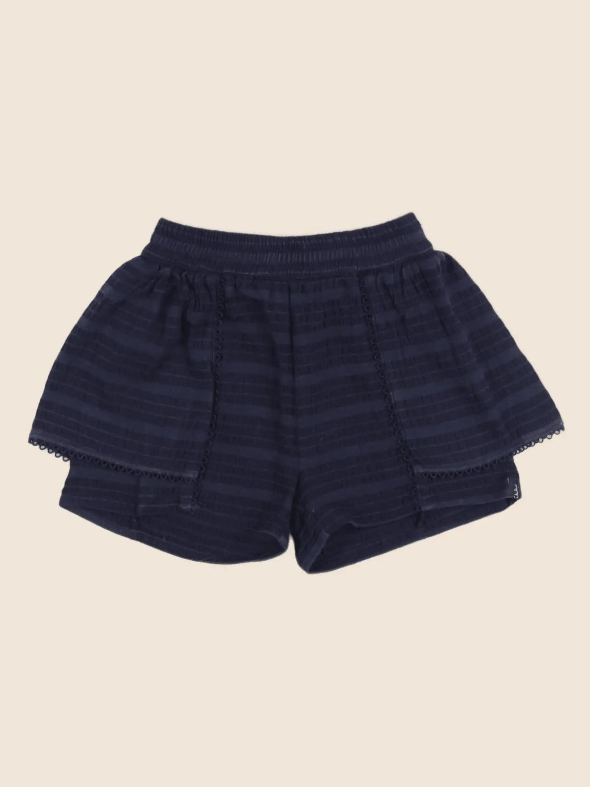 IKKS - short bleu - 18 mois