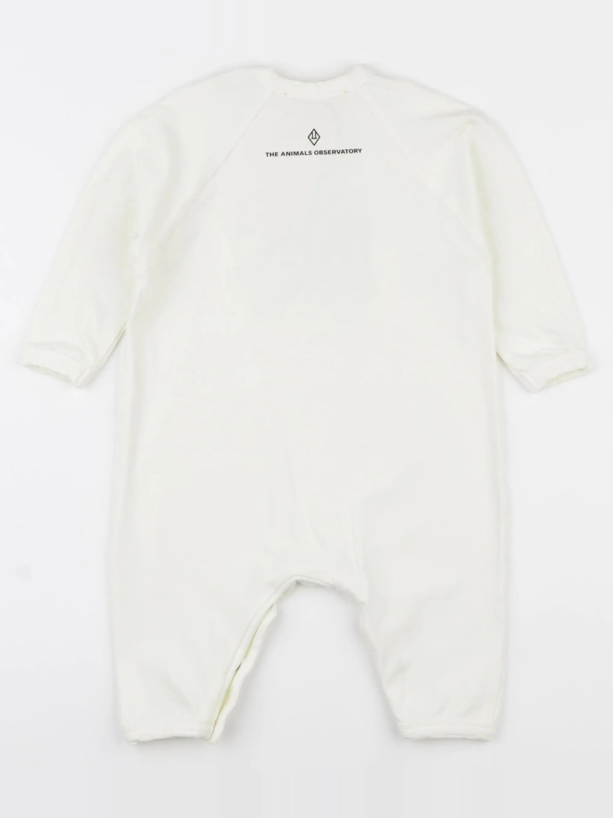 The animals observatory - pyjama coton blanc - 6 mois