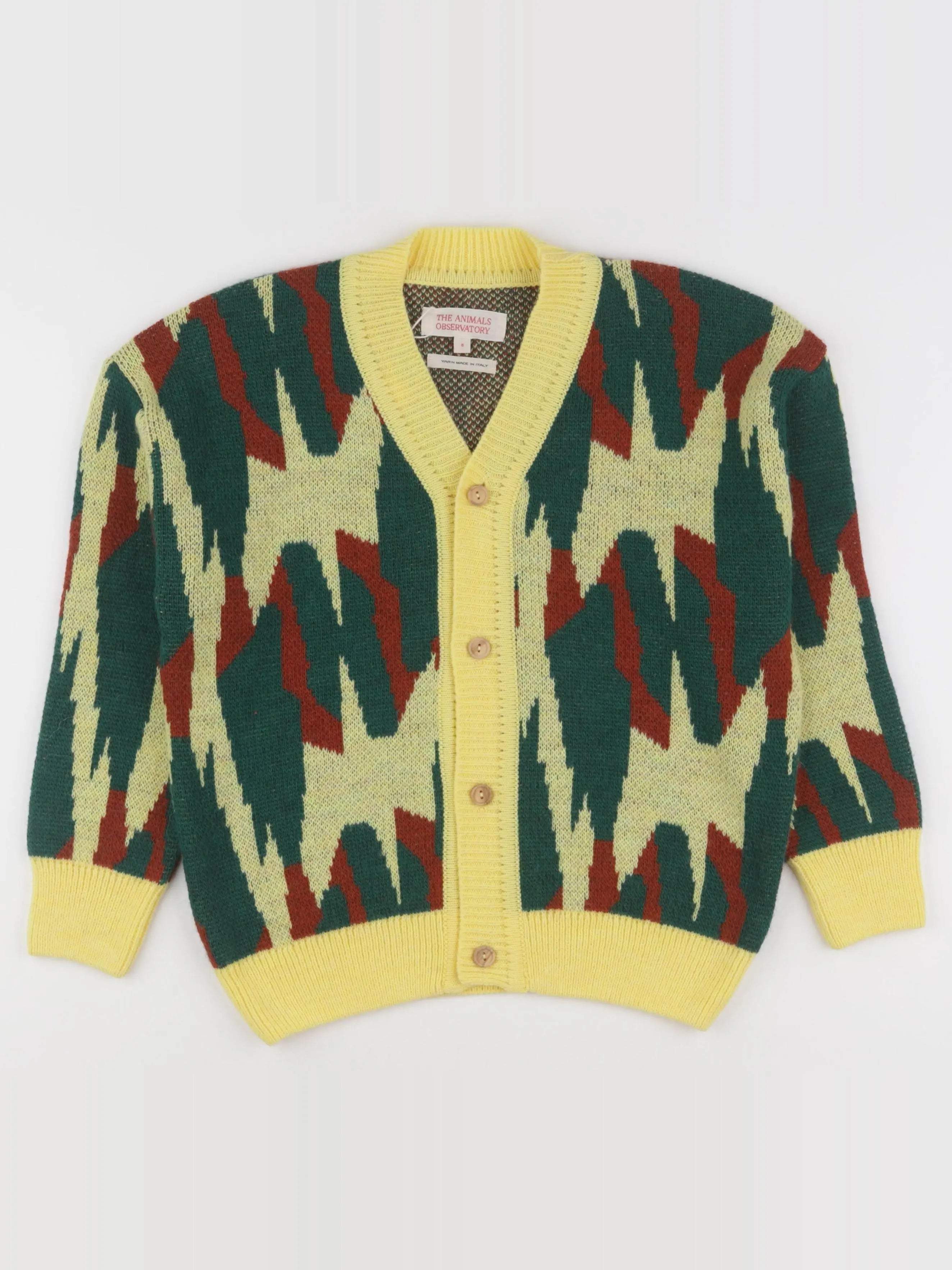 The animals observatory - gilet multicolore - 8 ans