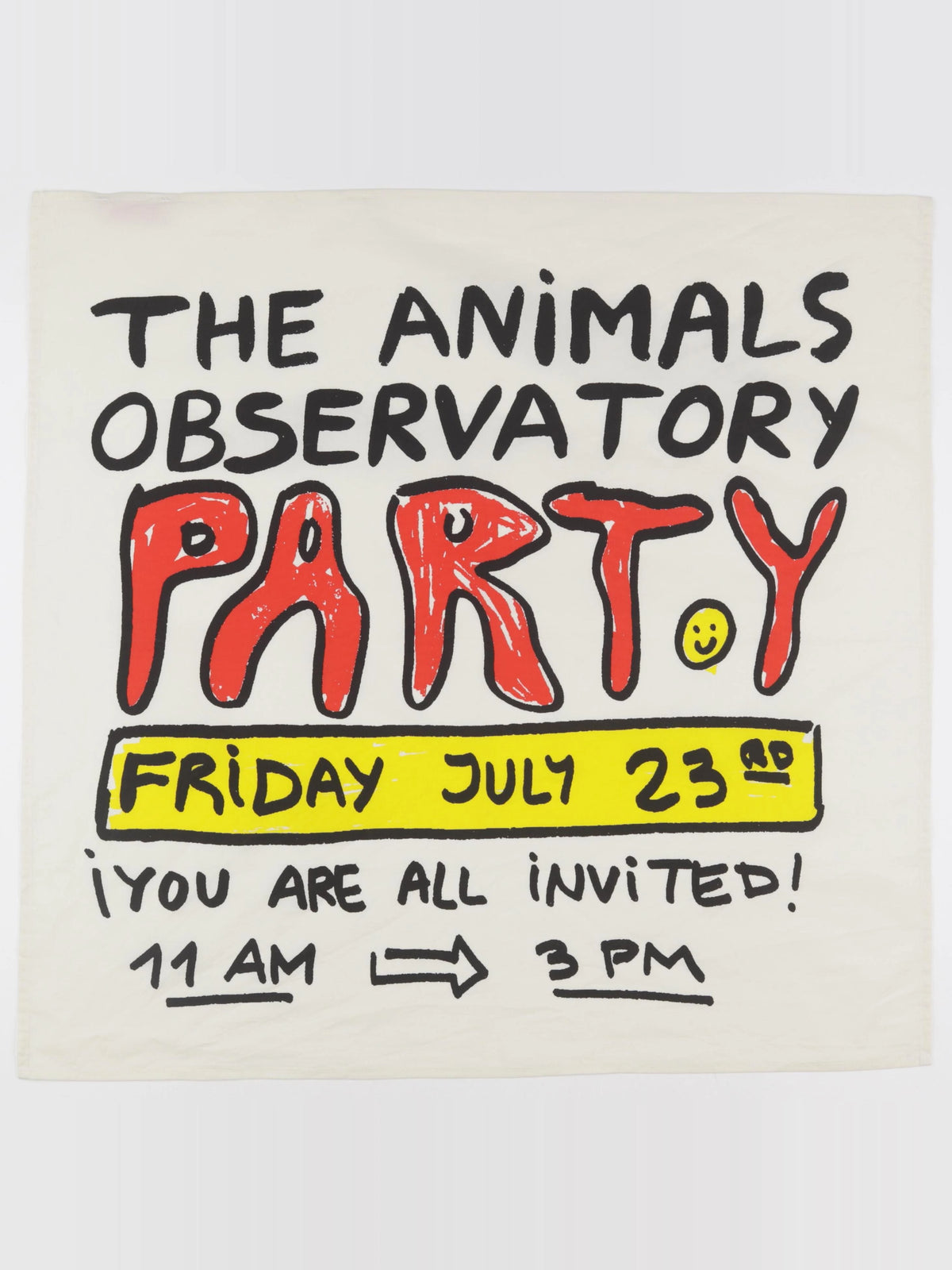 The animals observatory - foulard multicolore - 8/16 ans