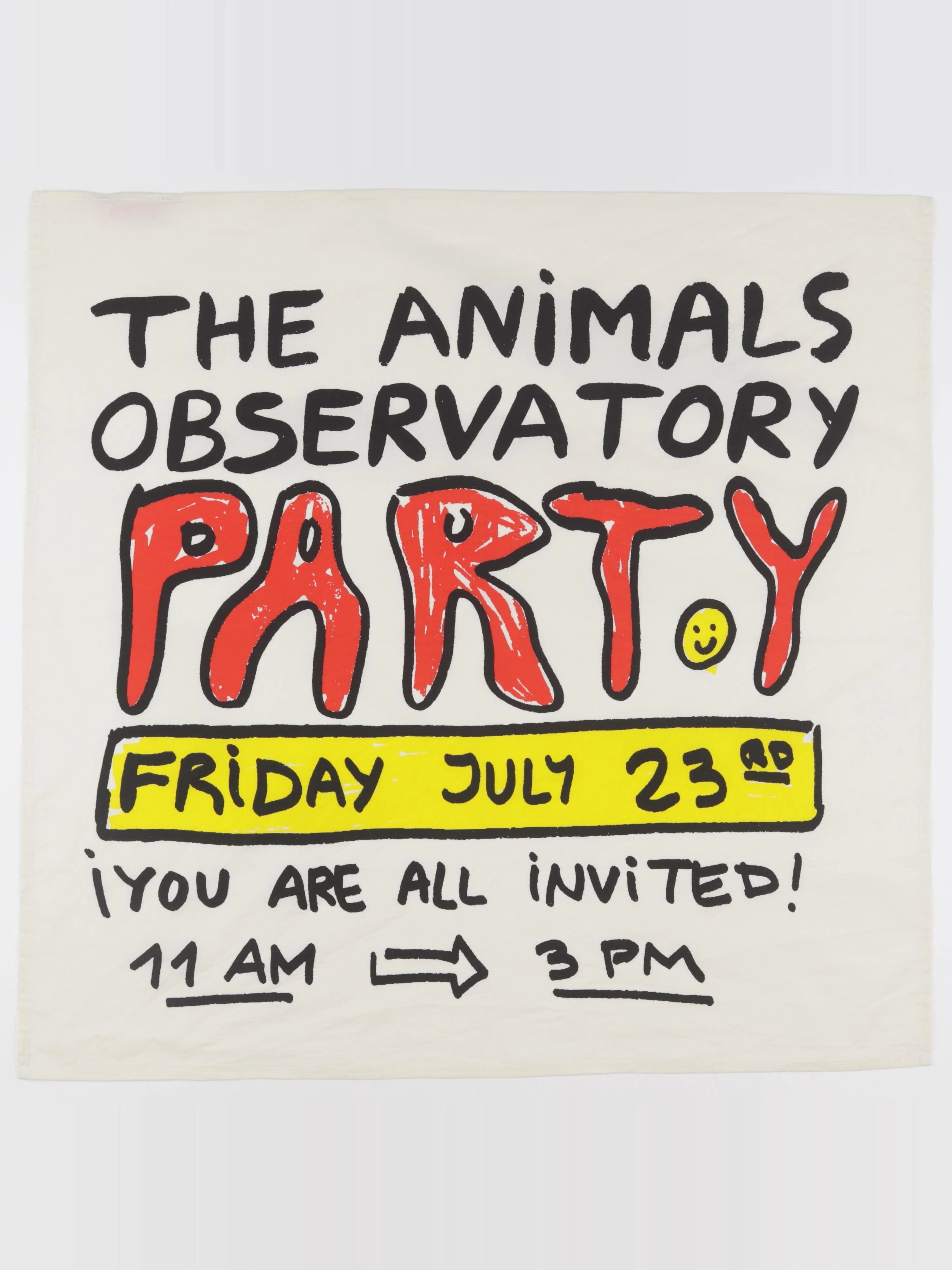 The animals observatory - foulard multicolore - 8/16 ans