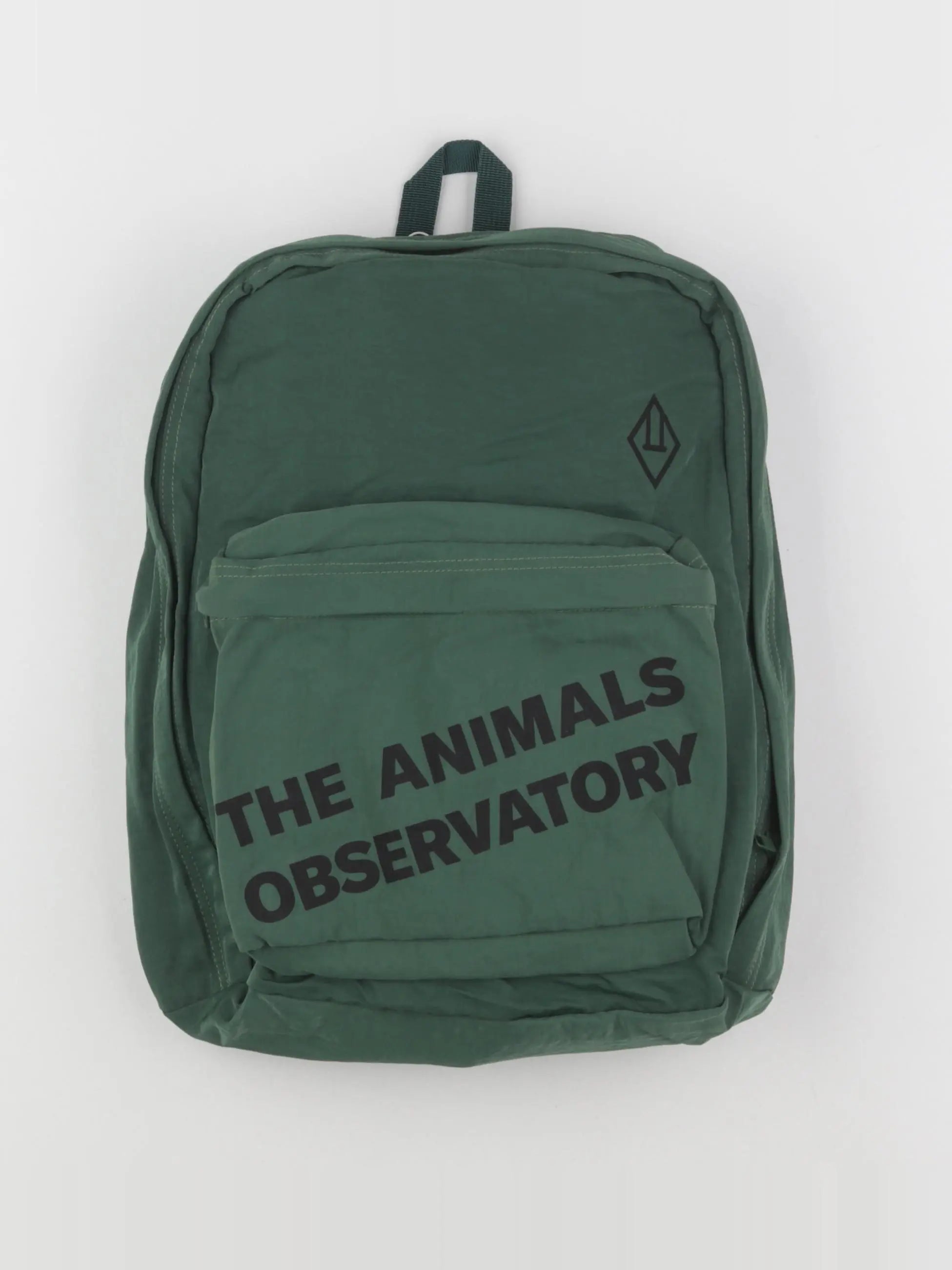 The animals observatory - sac à dos vert - 42x35 cm