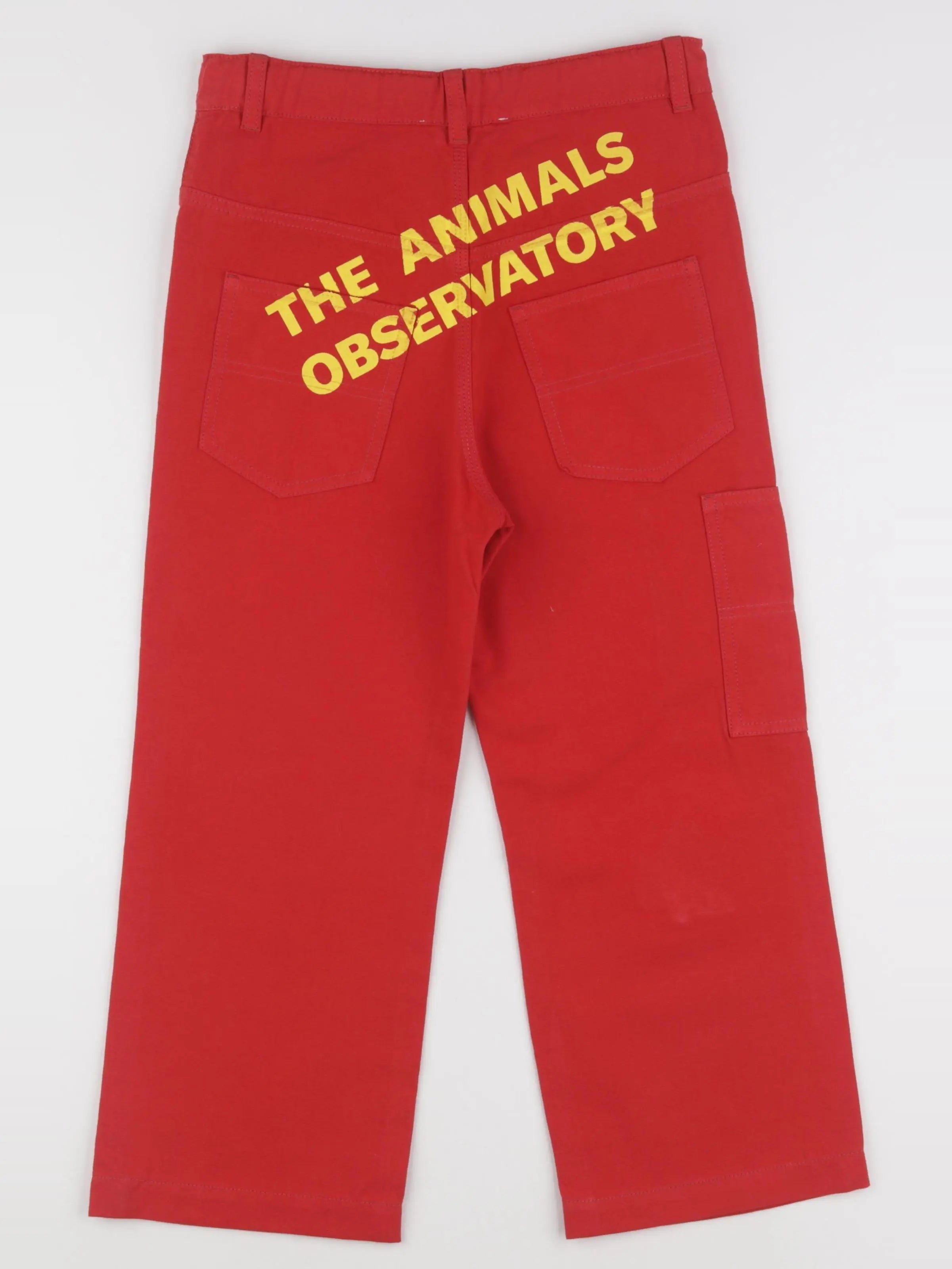 The animals observatory - pantalon rouge - 8 ans